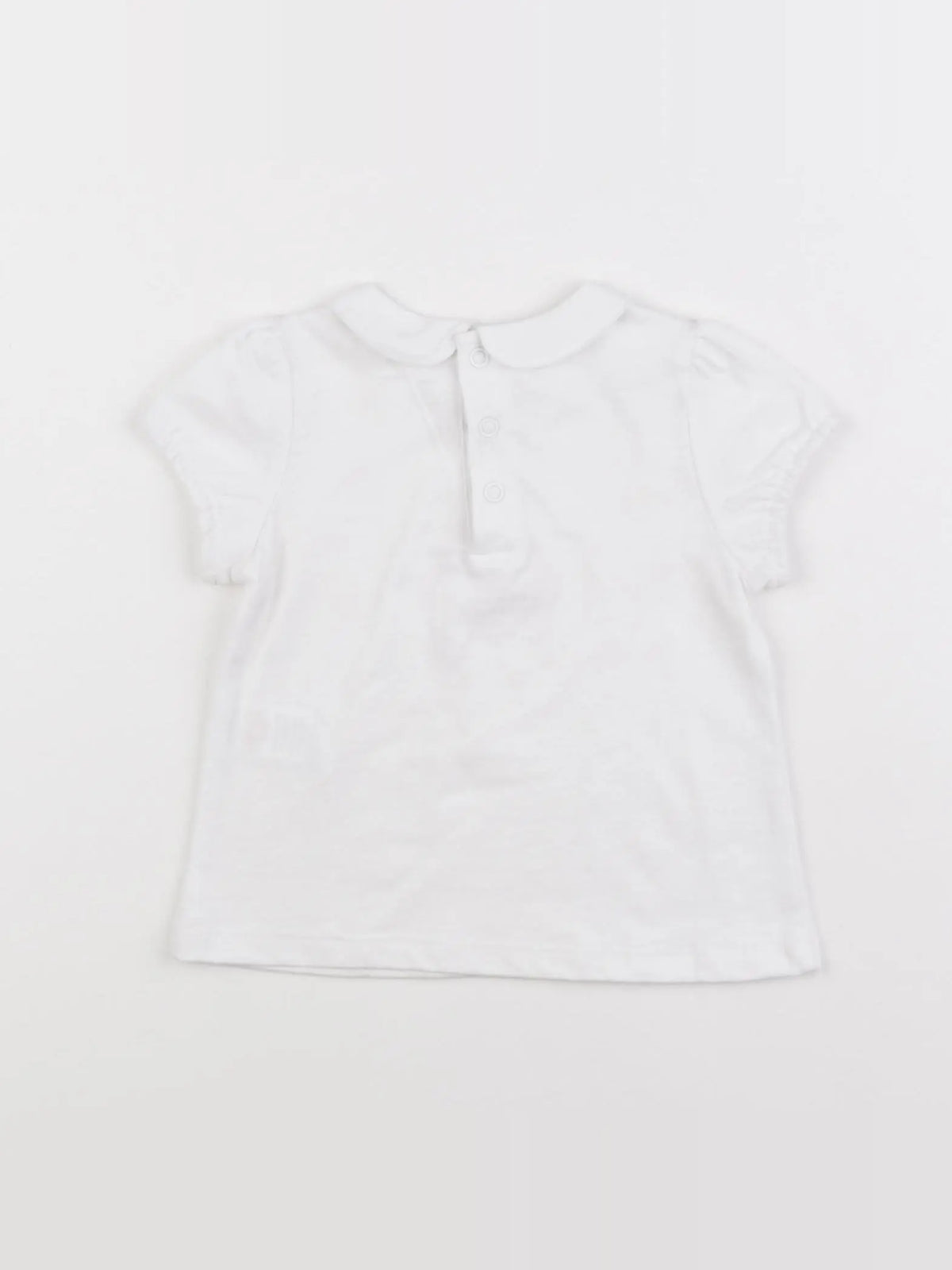 Natalys - tee-shirt blanc - 9 mois