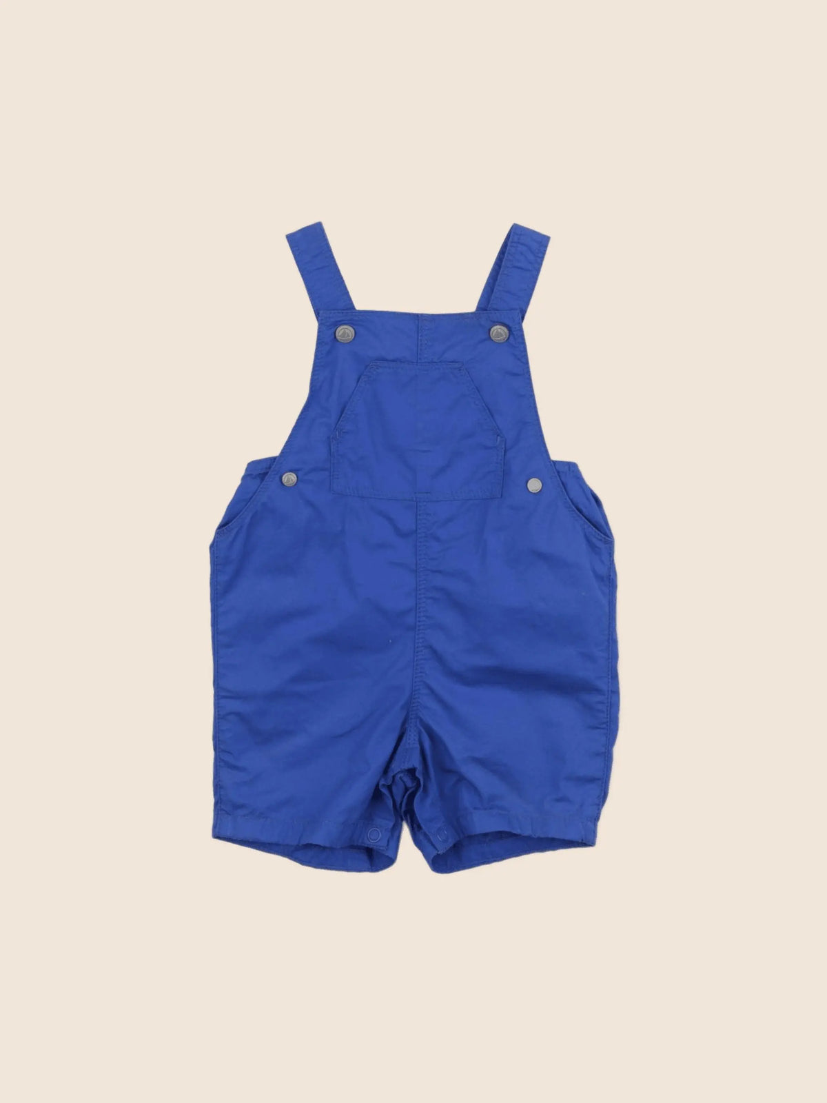 Petit Bateau - salopette bleu - 6 mois