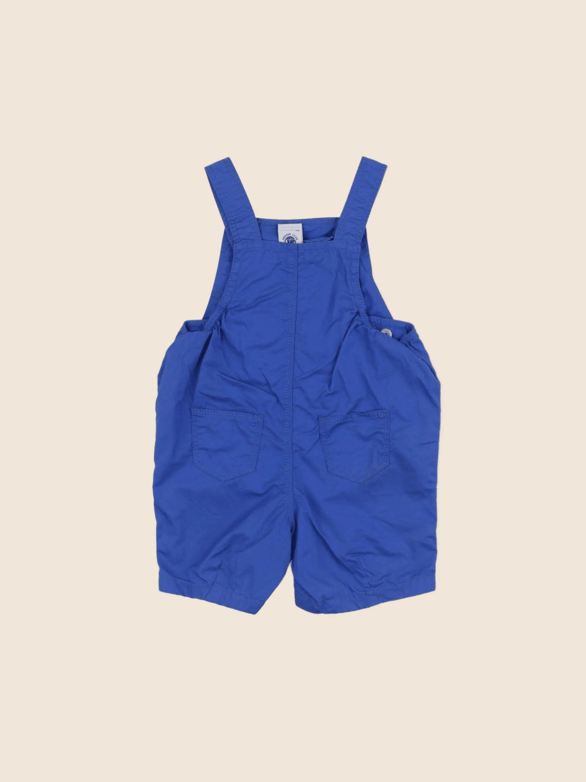 Petit Bateau - salopette bleu - 6 mois