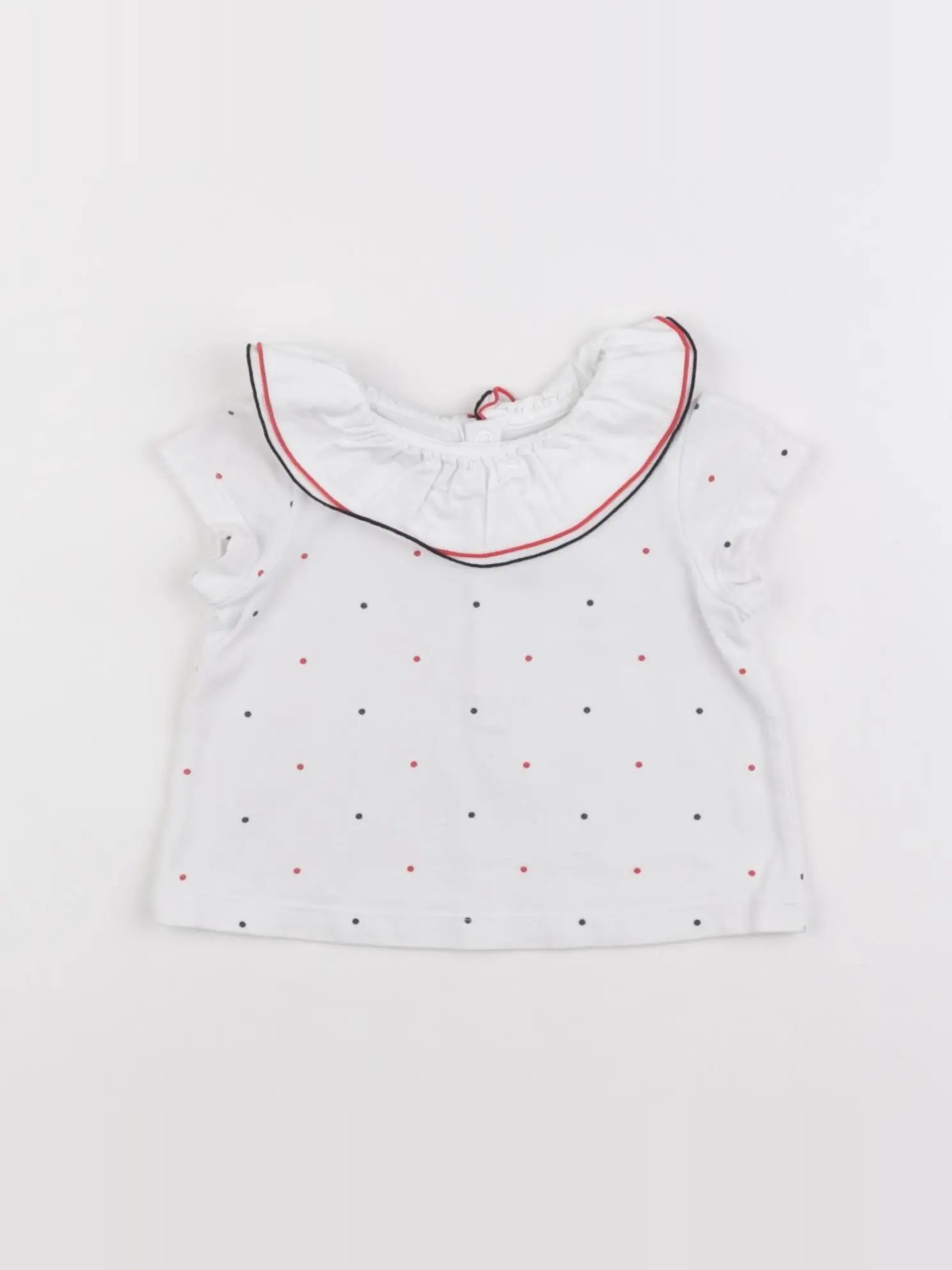 Jacadi - blouse blanc - 6 mois