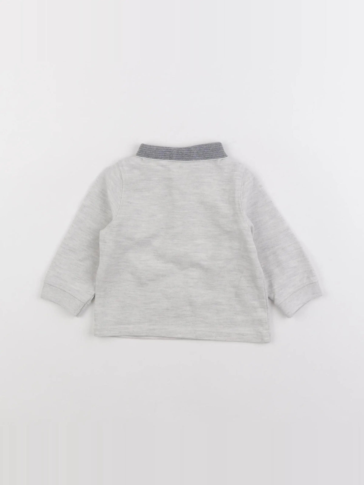 Tape à l'oeil - polo gris - 6 mois