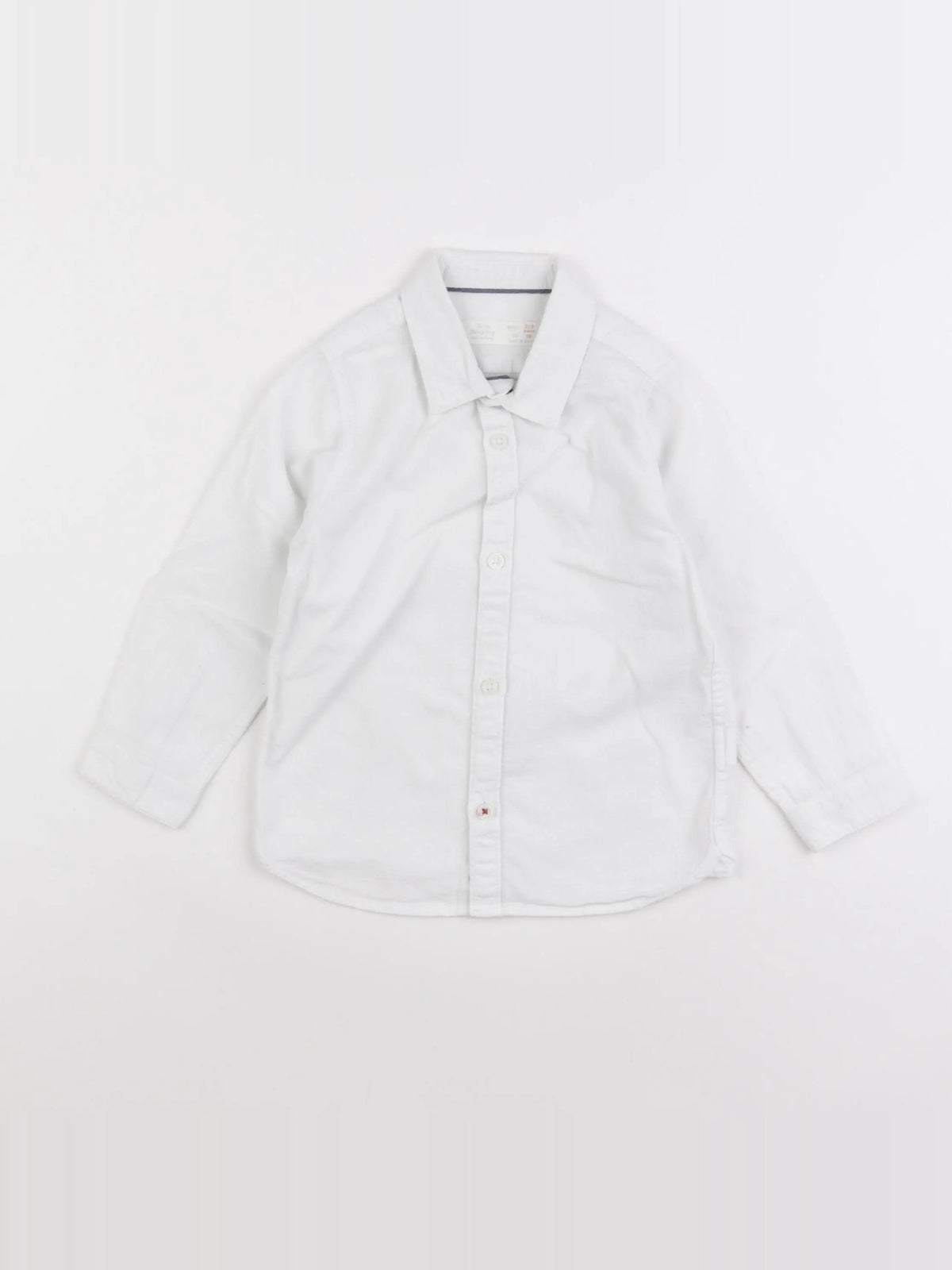 Zara - chemise blanc - 2/3 ans
