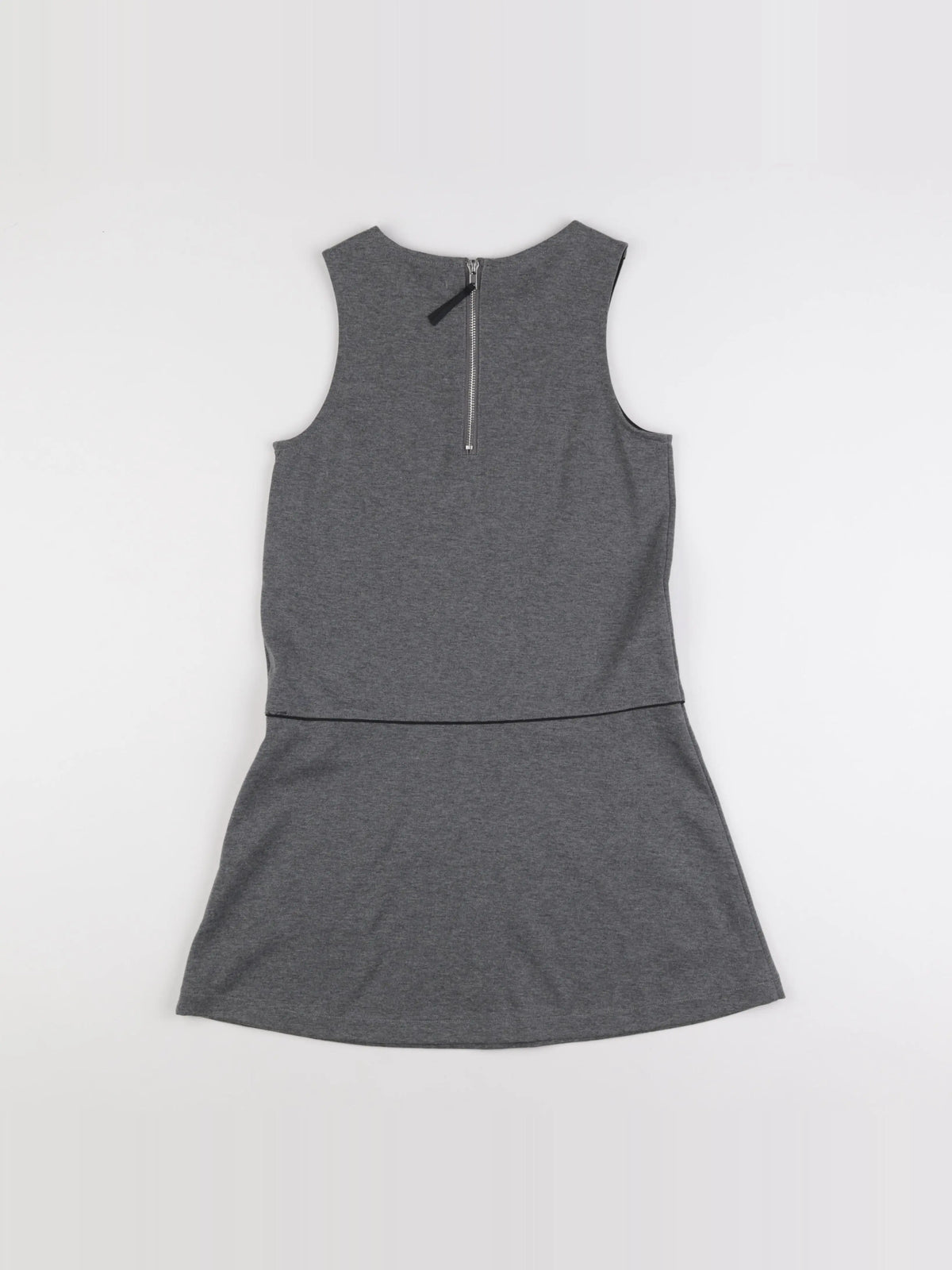 Monoprix - robe gris - 12 ans
