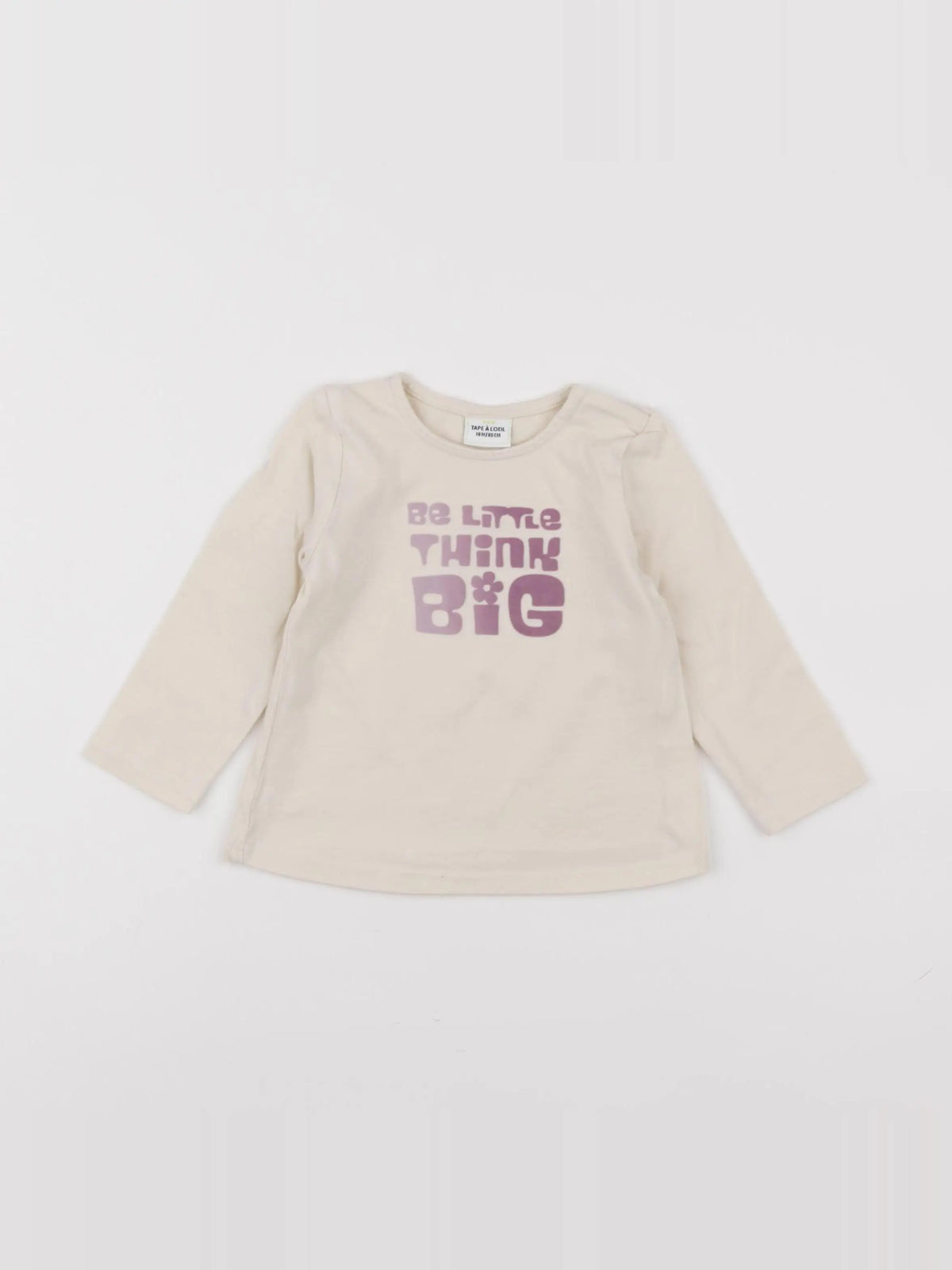Tape à l'oeil - tee-shirt beige - 18 mois