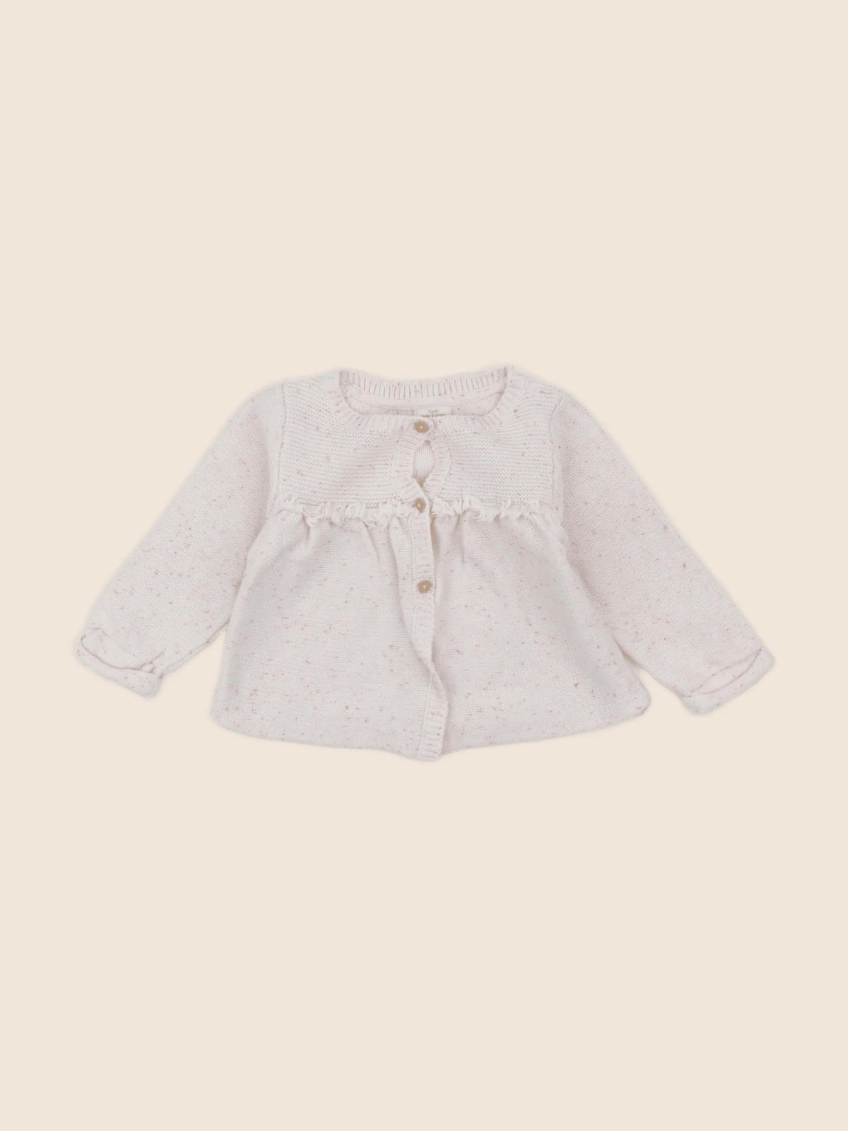 Tape à l'oeil - gilet beige - 12 mois