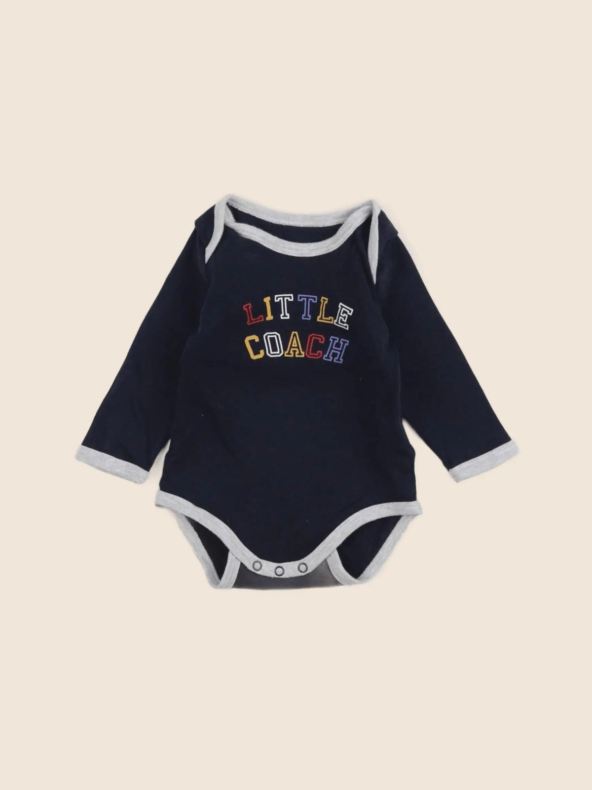Vertbaudet - body bleu - 6 mois