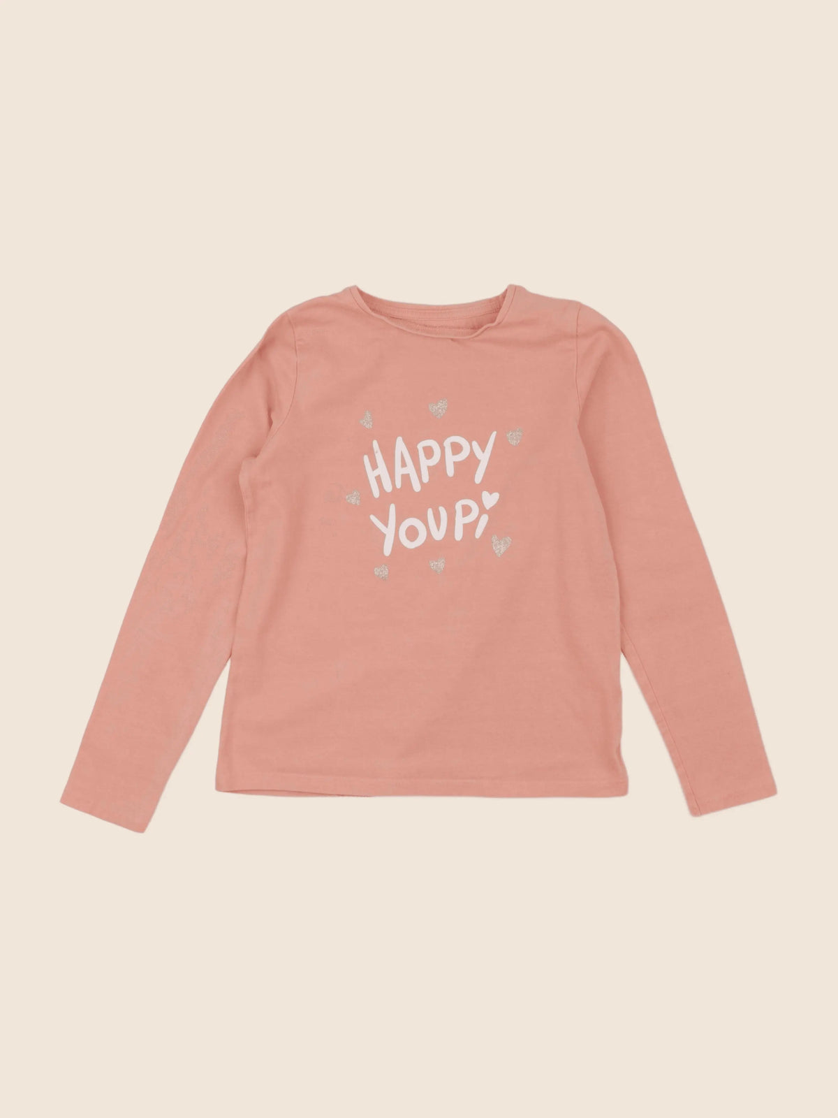 Vertbaudet - tee-shirt rose - 10 ans