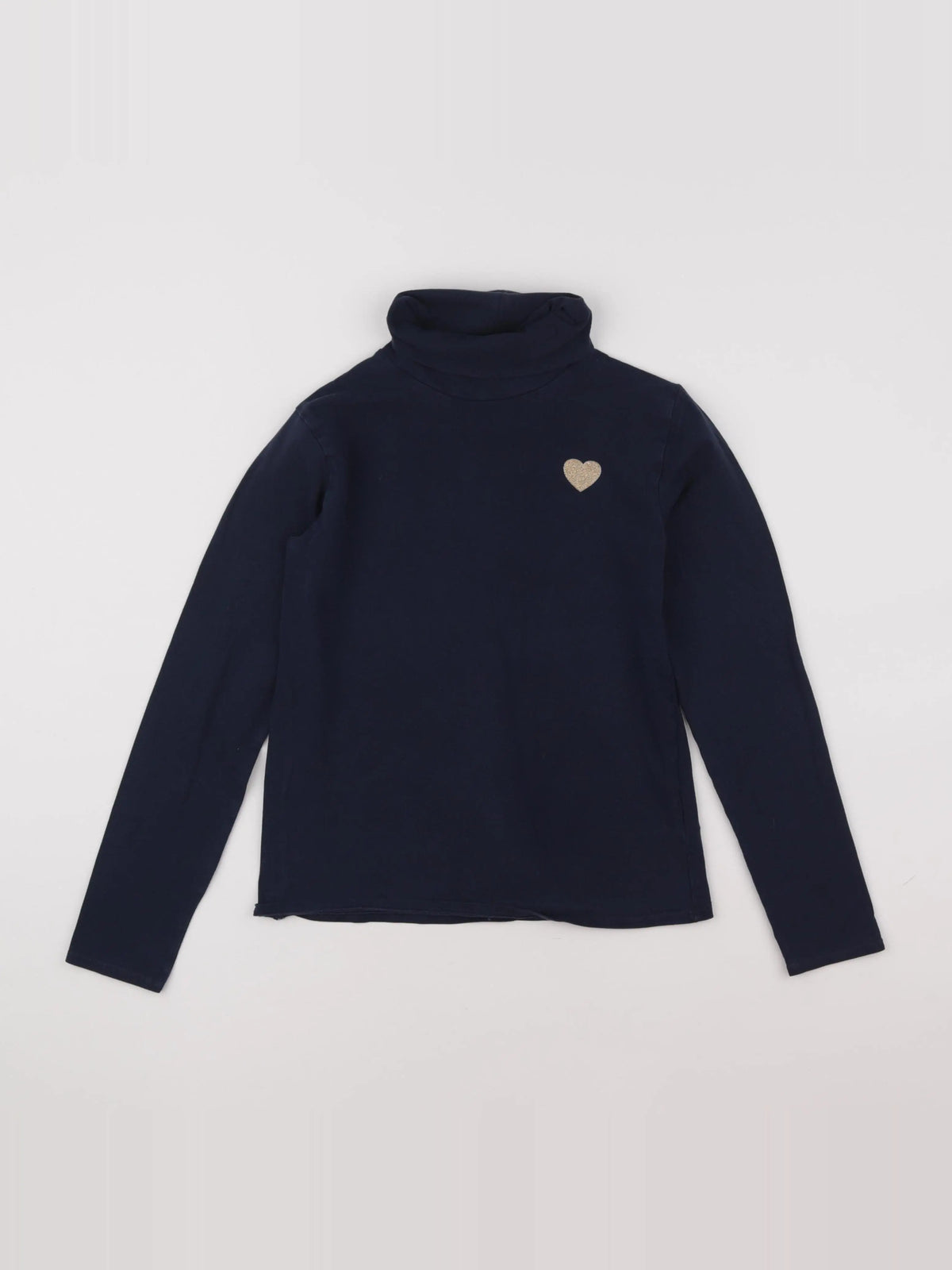 Vertbaudet - sous-pull bleu - 10 ans