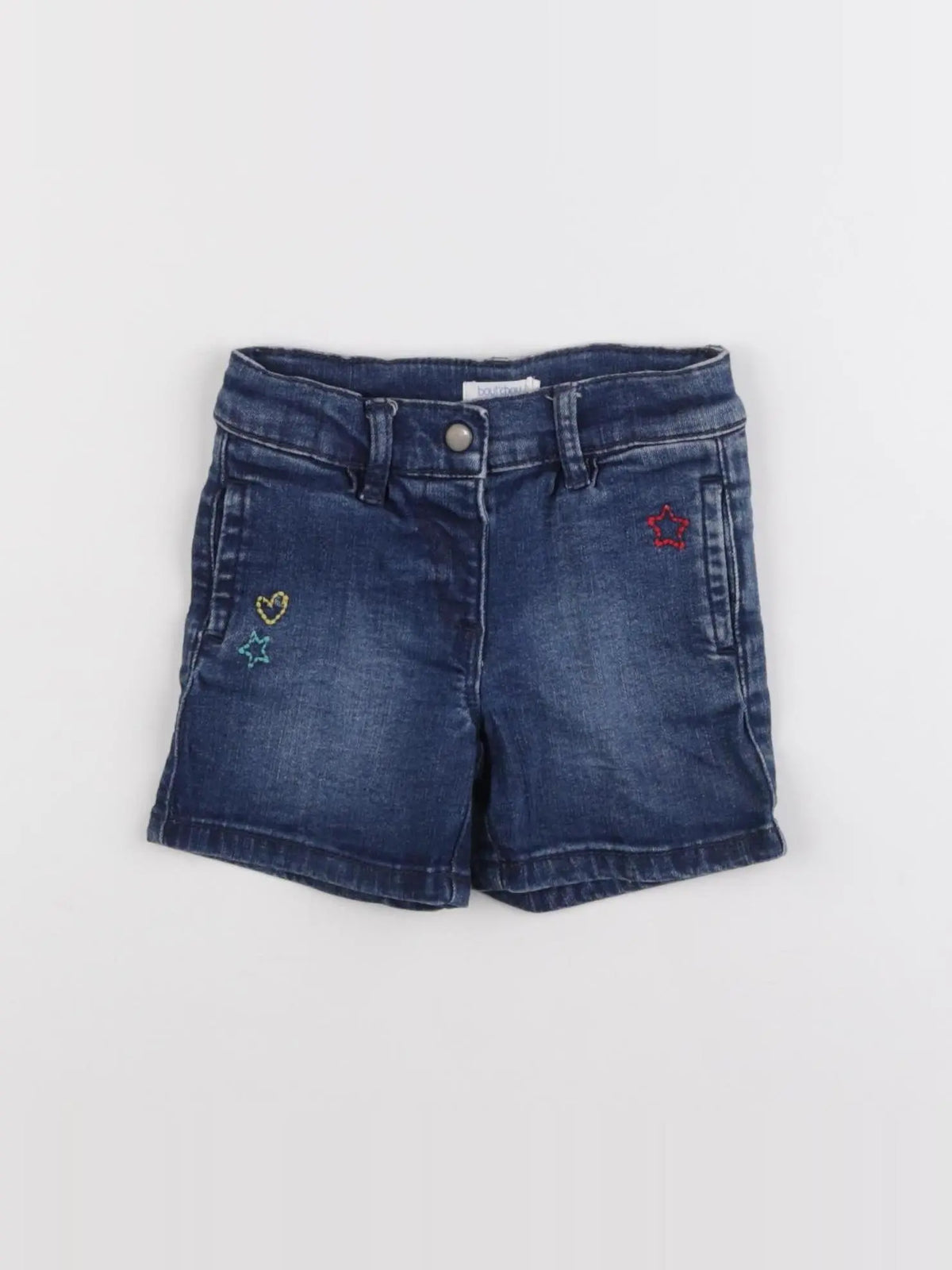 Boutchou - short bleu - 9 mois