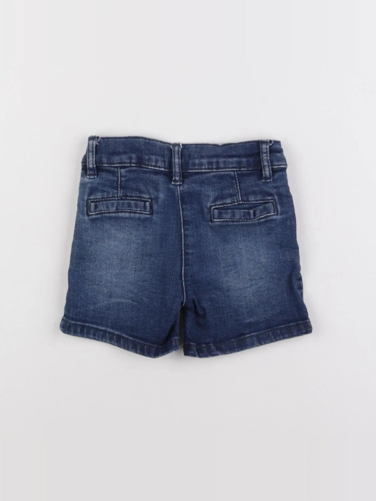 Boutchou - short bleu - 9 mois
