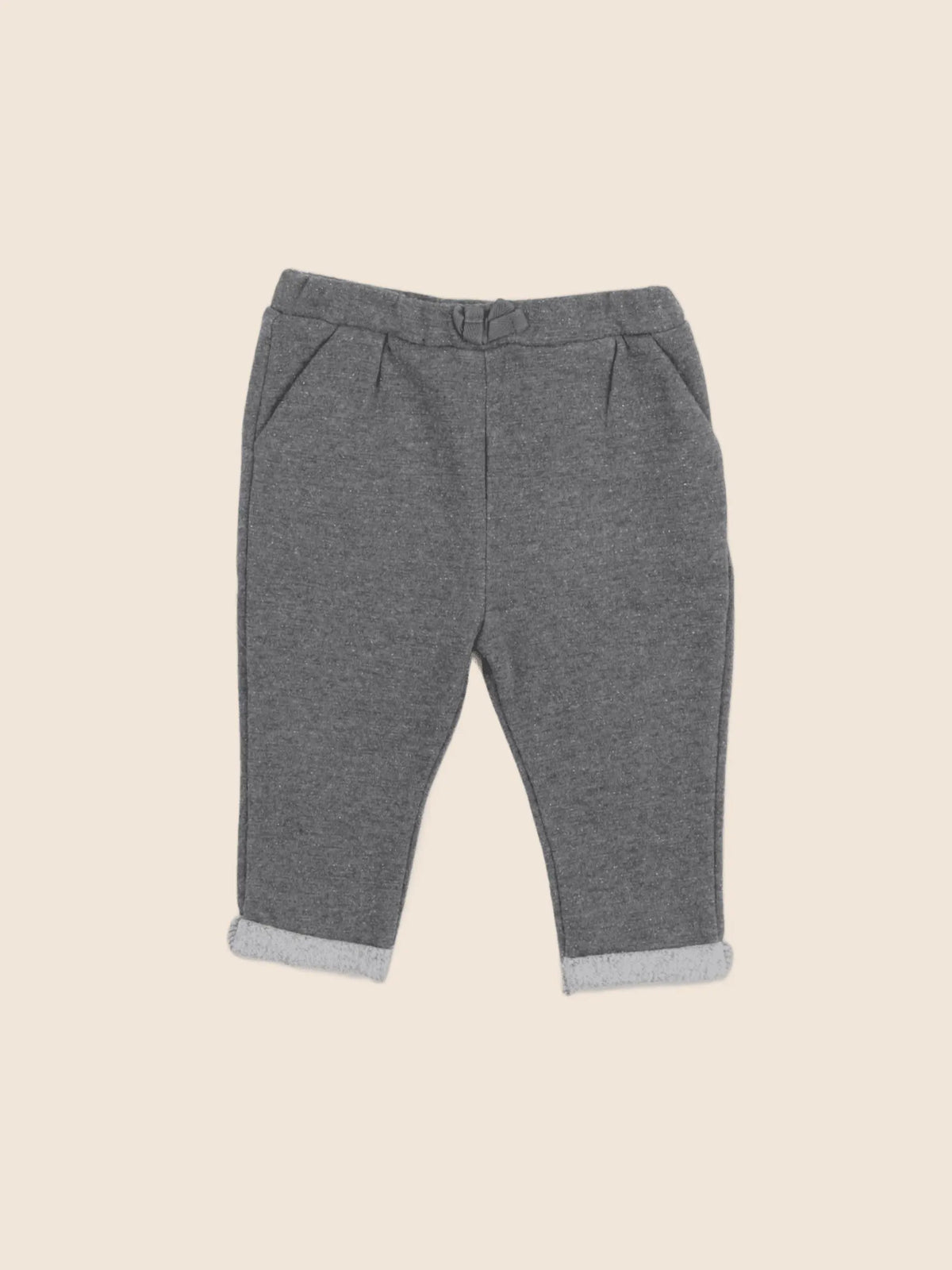 Vertbaudet - pantalon gris - 12 mois