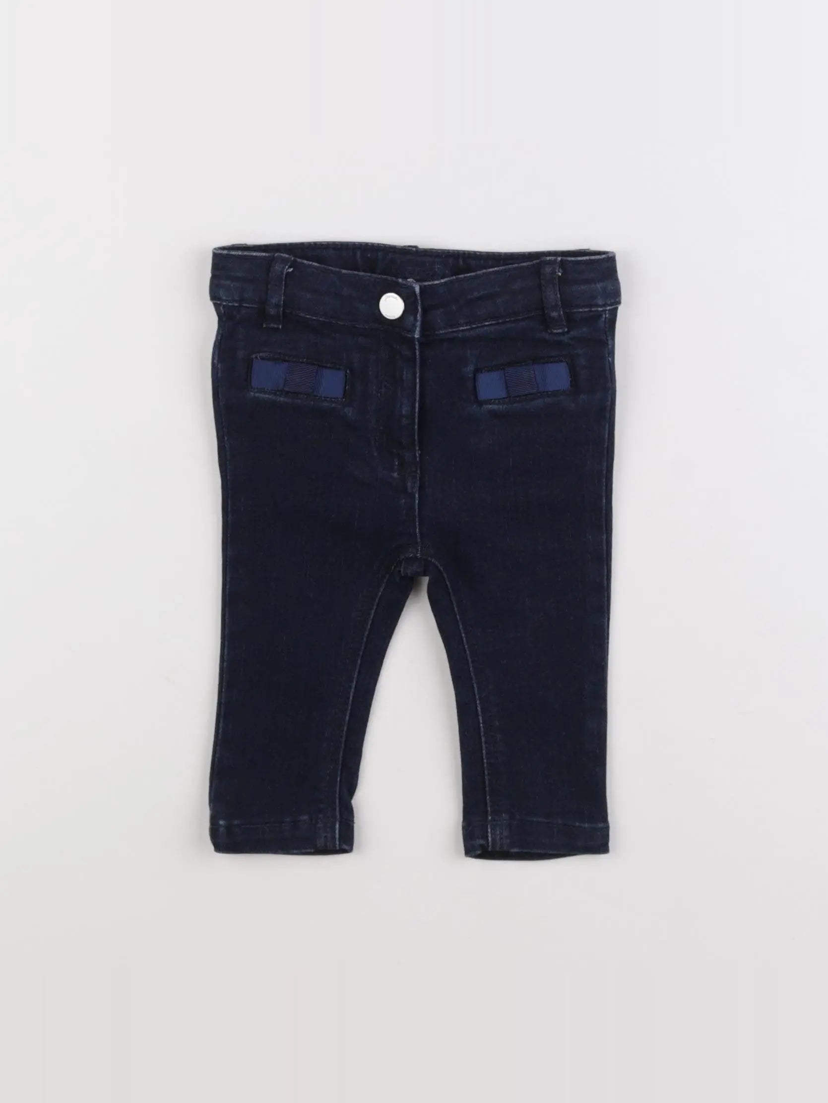 Jacadi - jean bleu - 6 mois