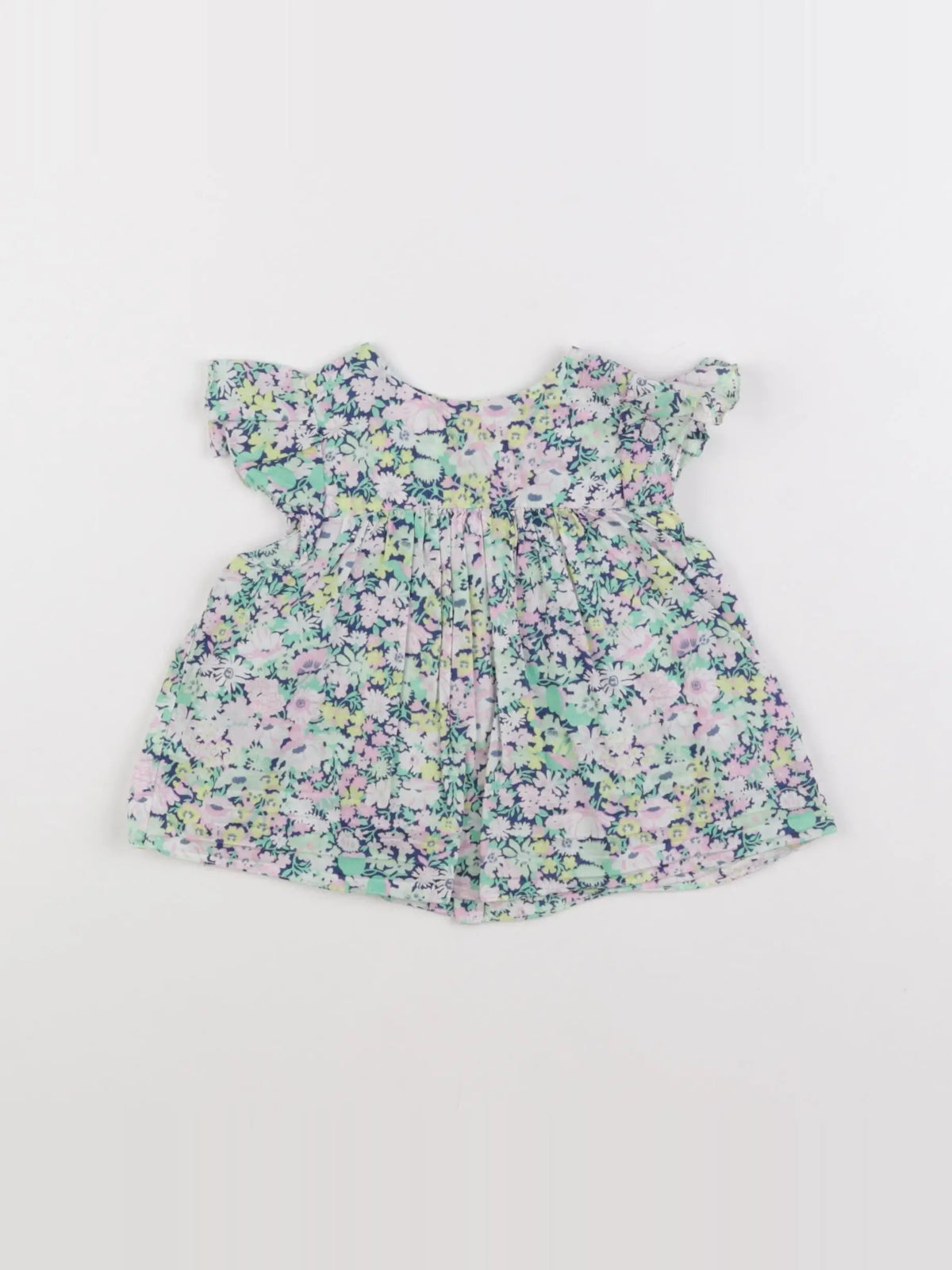 Jacadi - blouse liberty multicolore - 12 mois