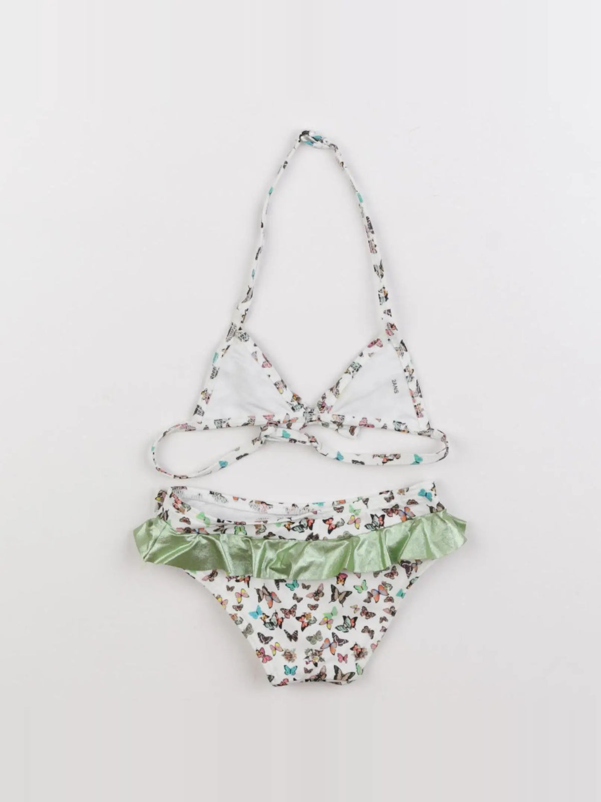 Kiwi - maillot de bain blanc, vert - 18 mois à 2 ans
