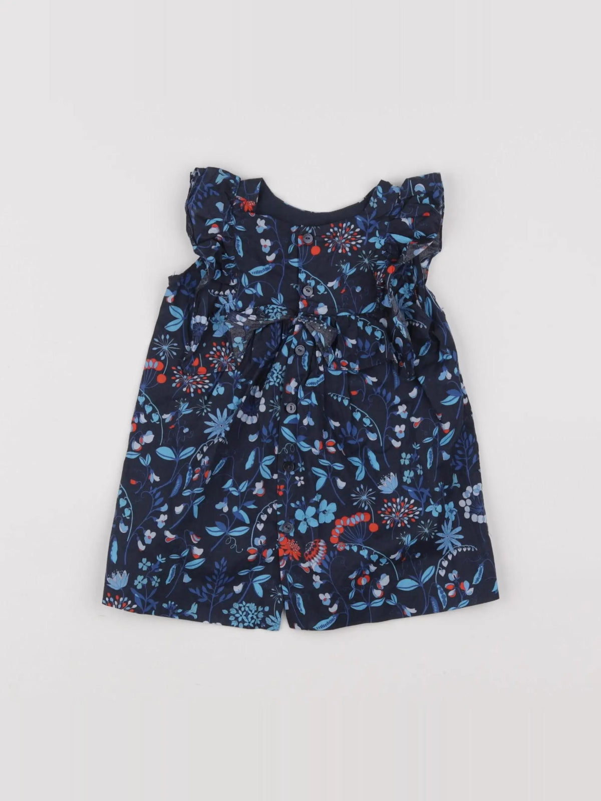 Jacadi - robe bleu - 6 mois