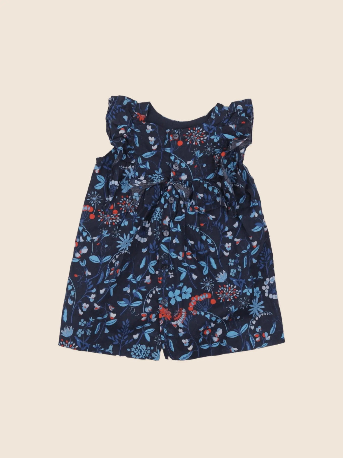 Jacadi - robe bleu - 6 mois
