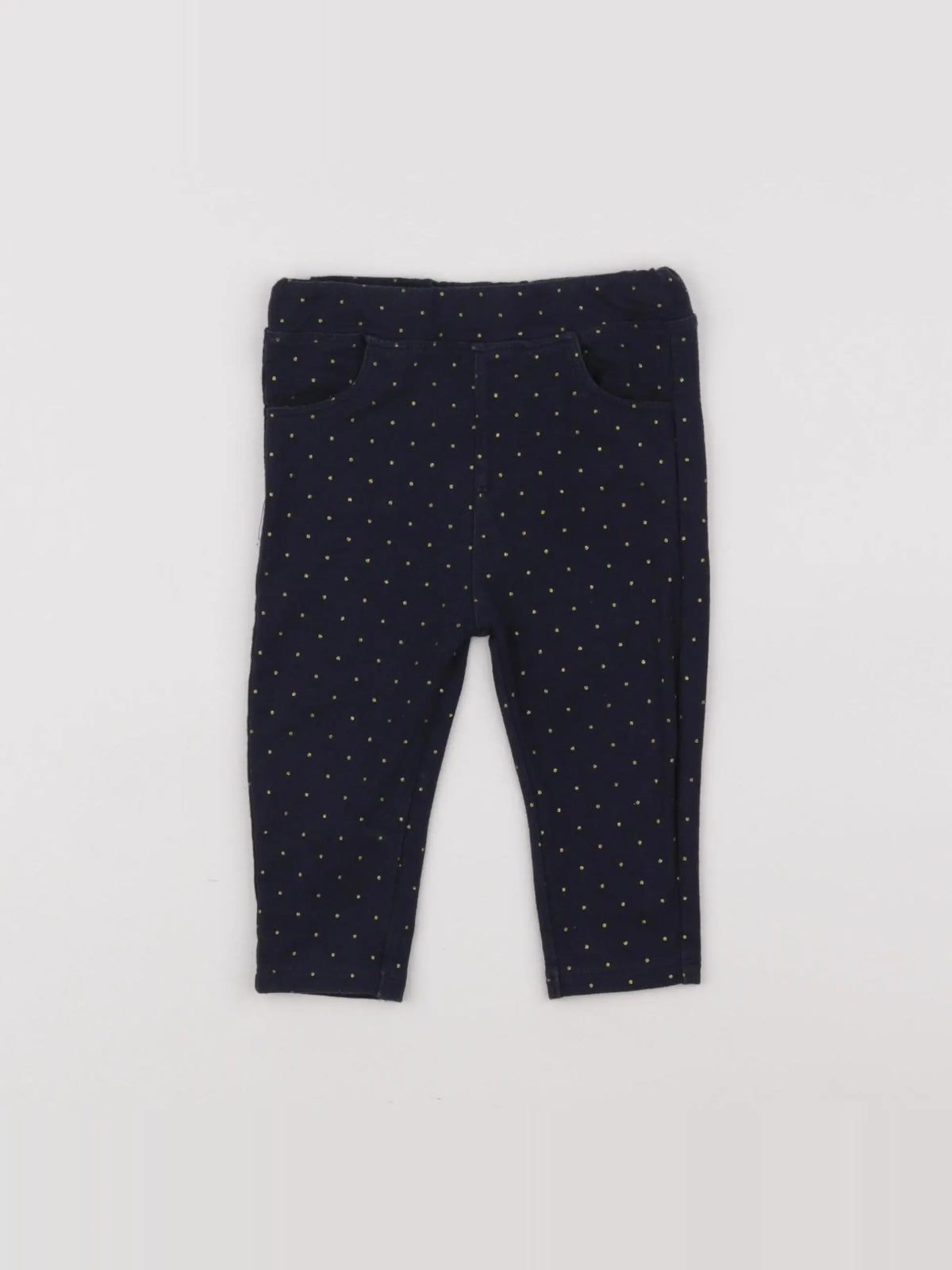 Boutchou - legging bleu - 6 mois