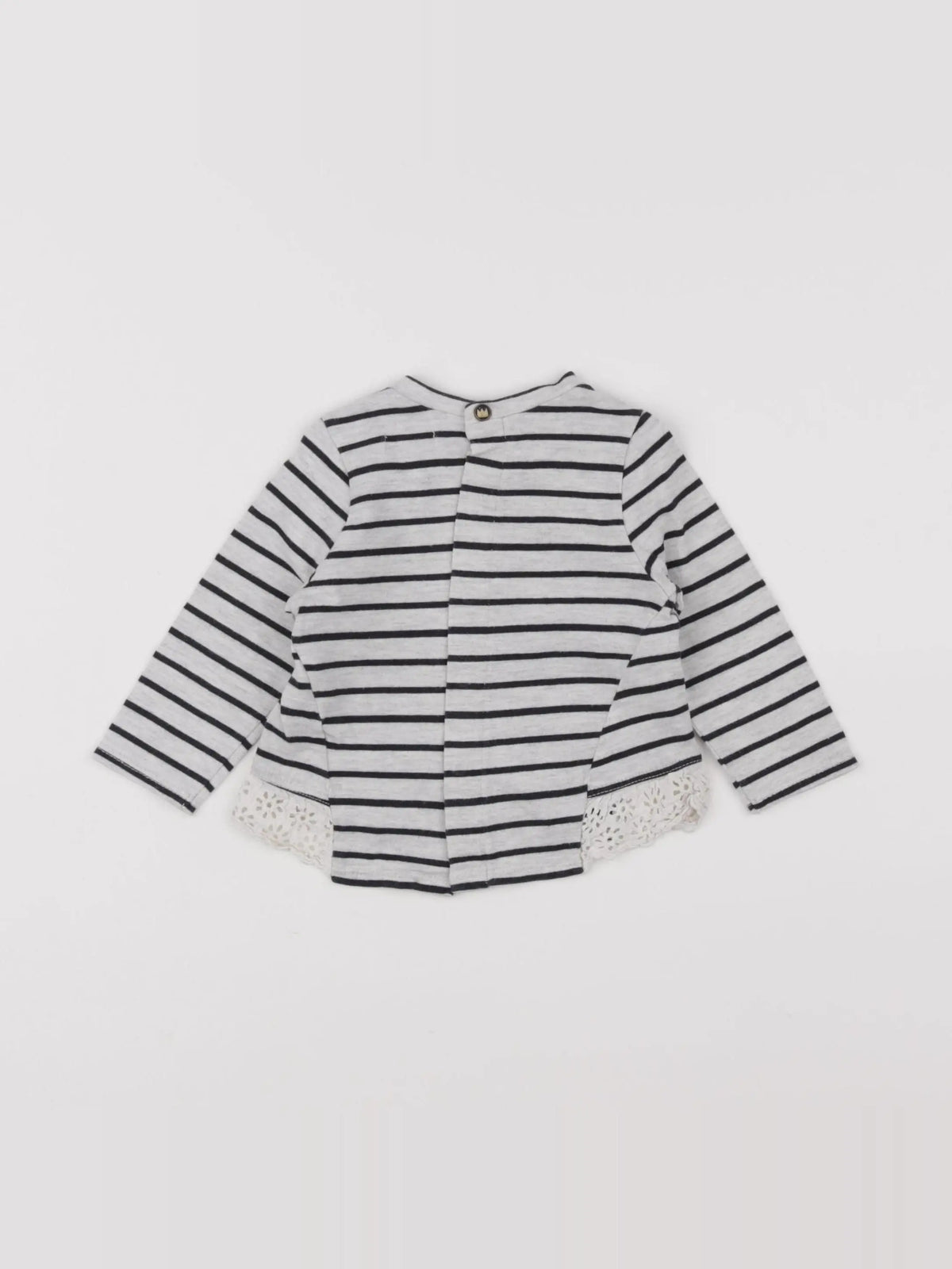 IKKS - tee-shirt gris - 12 mois