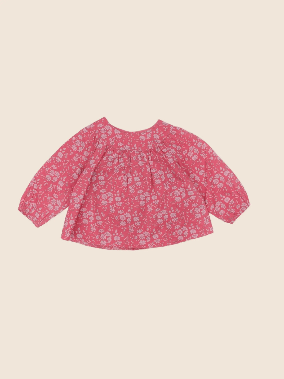 Jacadi - blouse liberty rose - 6 mois