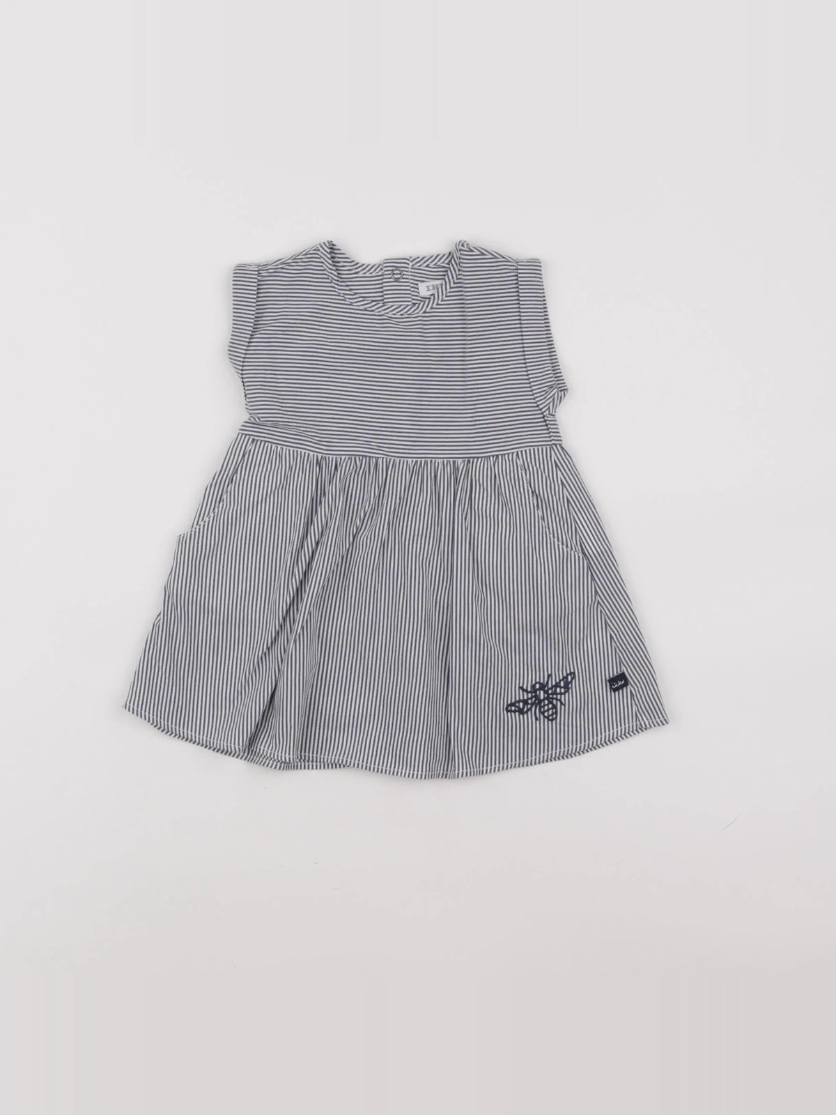 IKKS - robe bleu - 6 mois