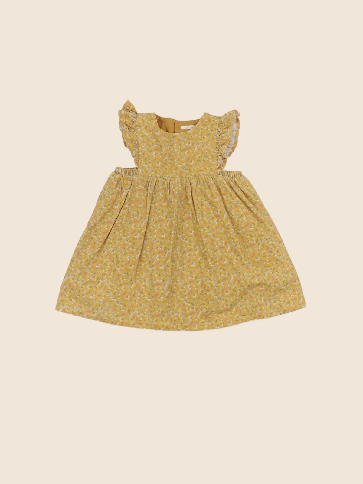 Boutchou - robe jaune - 12 mois