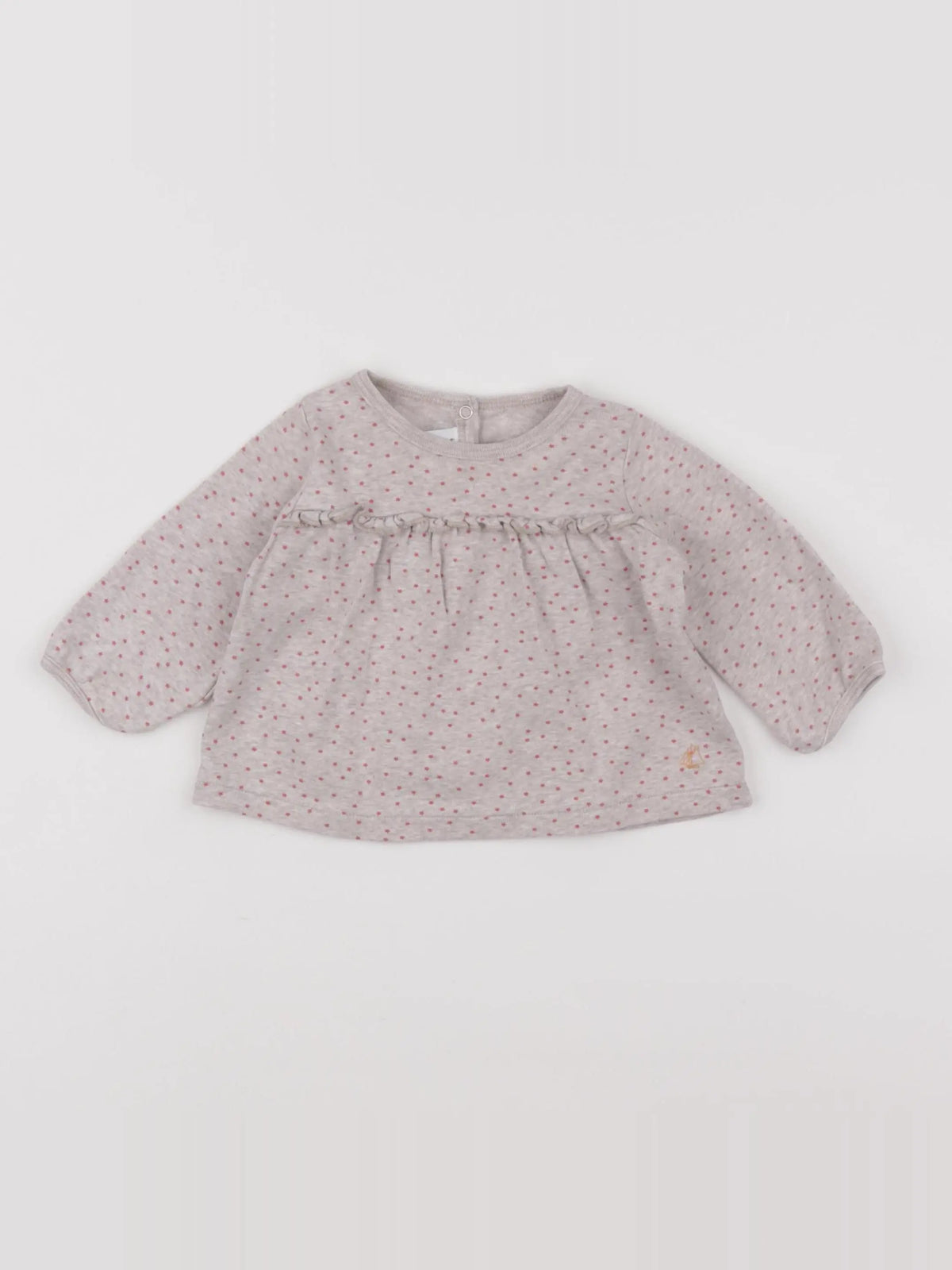 Petit Bateau - tee-shirt beige - 6 mois
