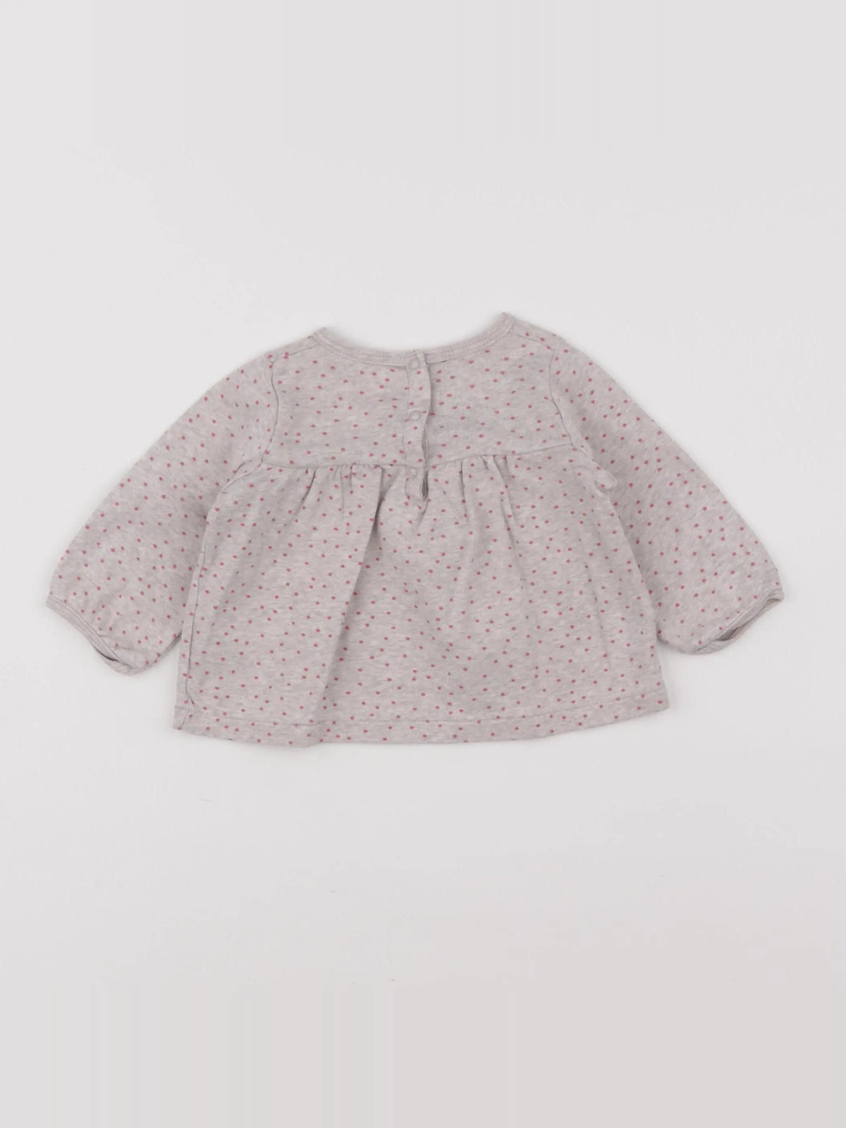 Petit Bateau - tee-shirt beige - 6 mois