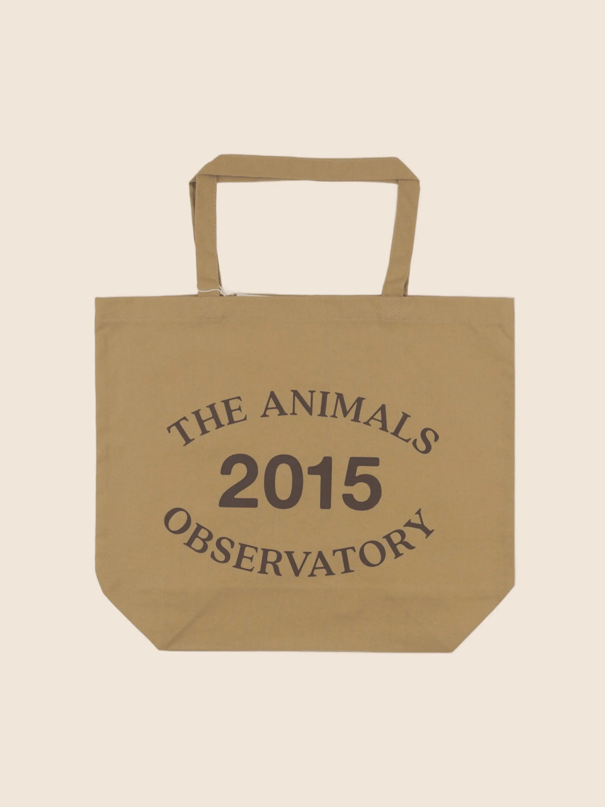 The animals observatory - Tote Bag Marron - 45x38cm