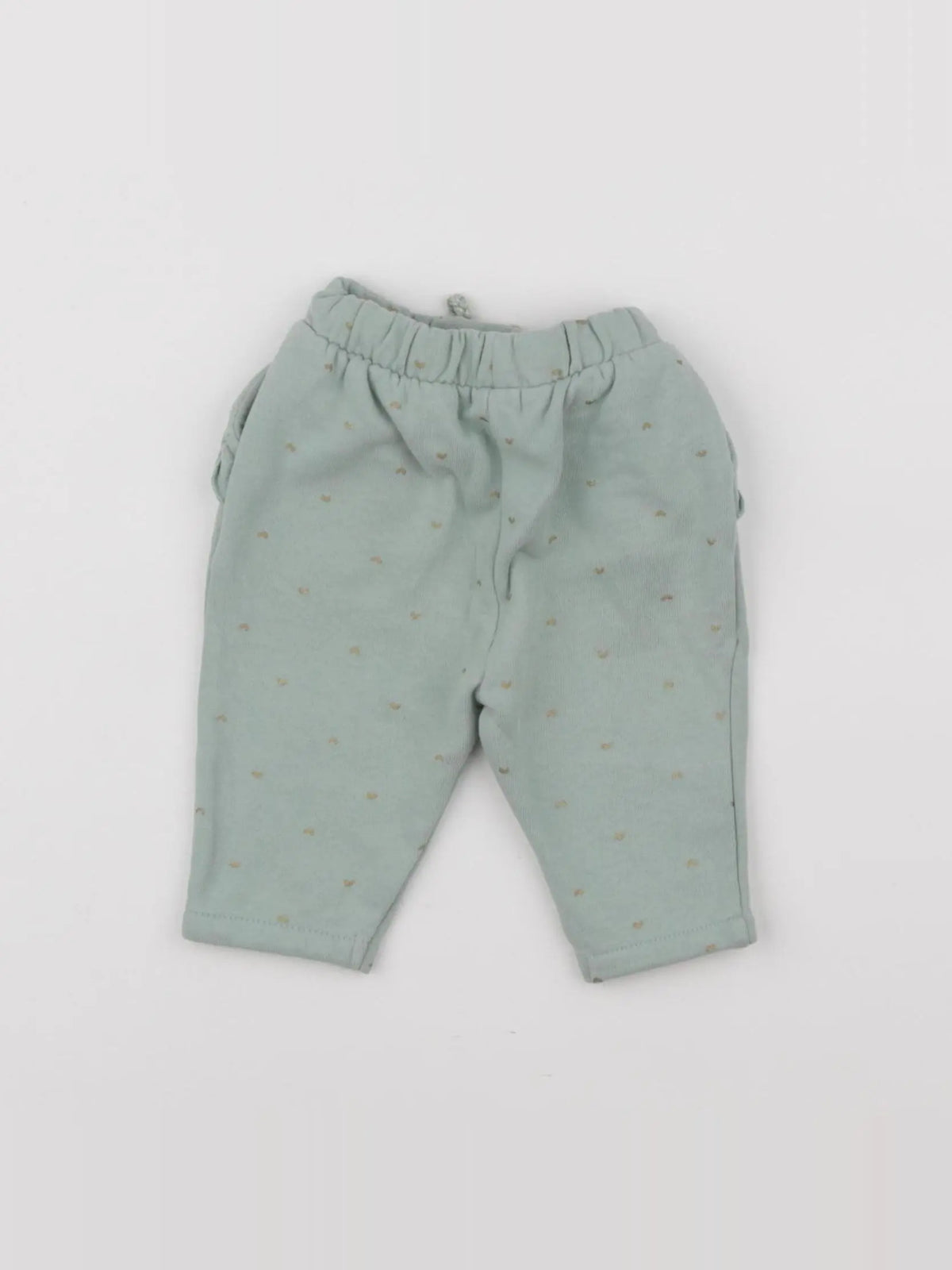 Vertbaudet - pantalon vert - 3 mois