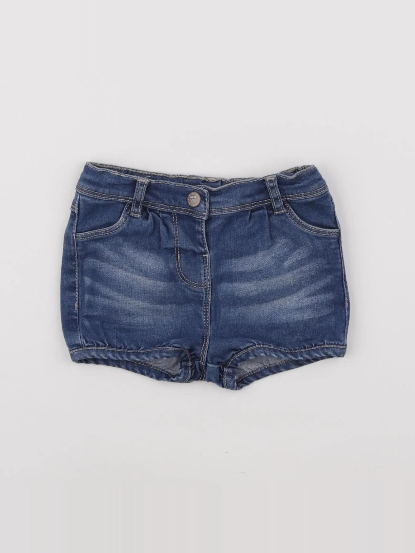 Tape à l'oeil - short bleu - 18 mois