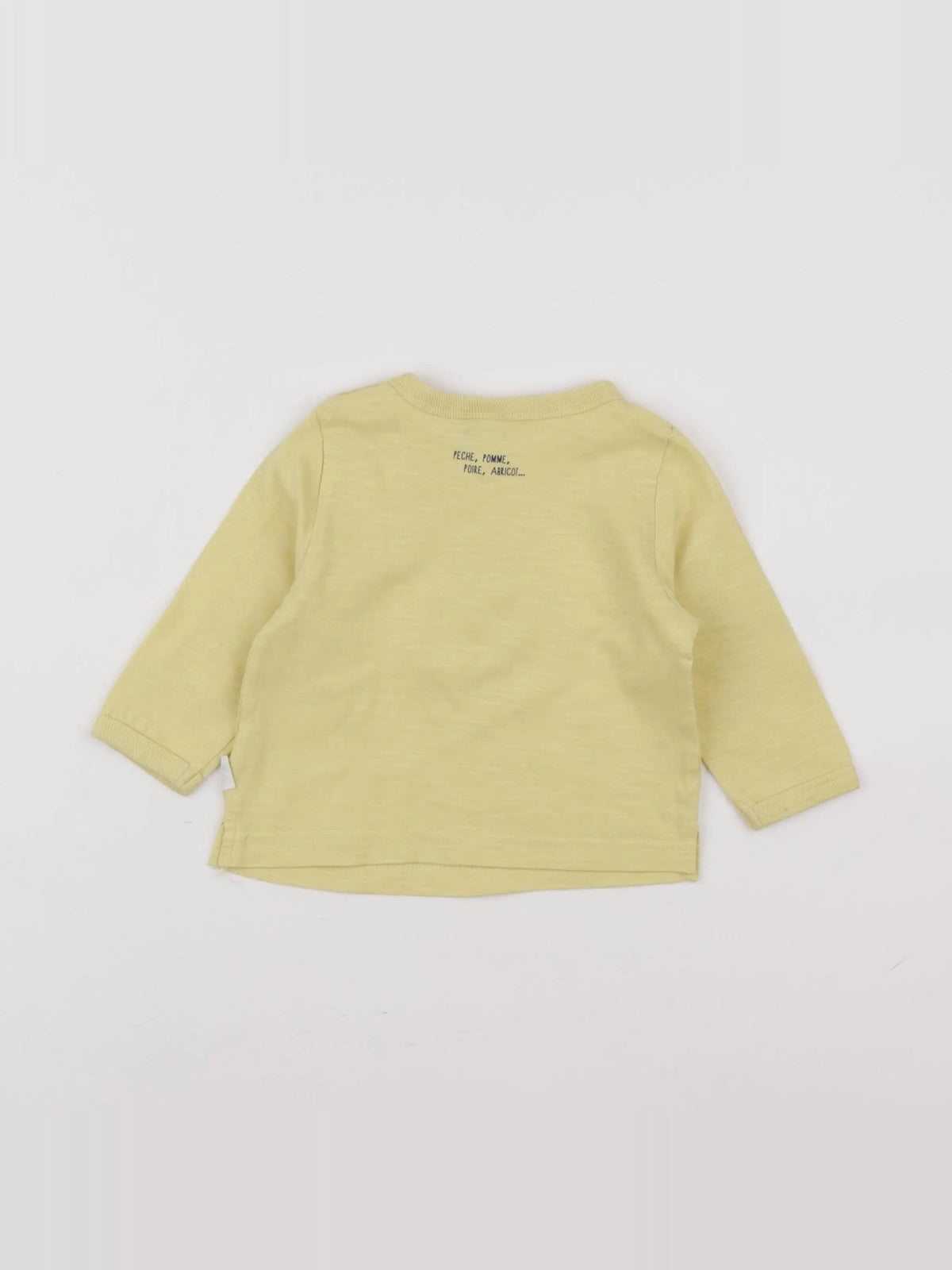 Tape à l'oeil - tee-shirt jaune - 6 mois