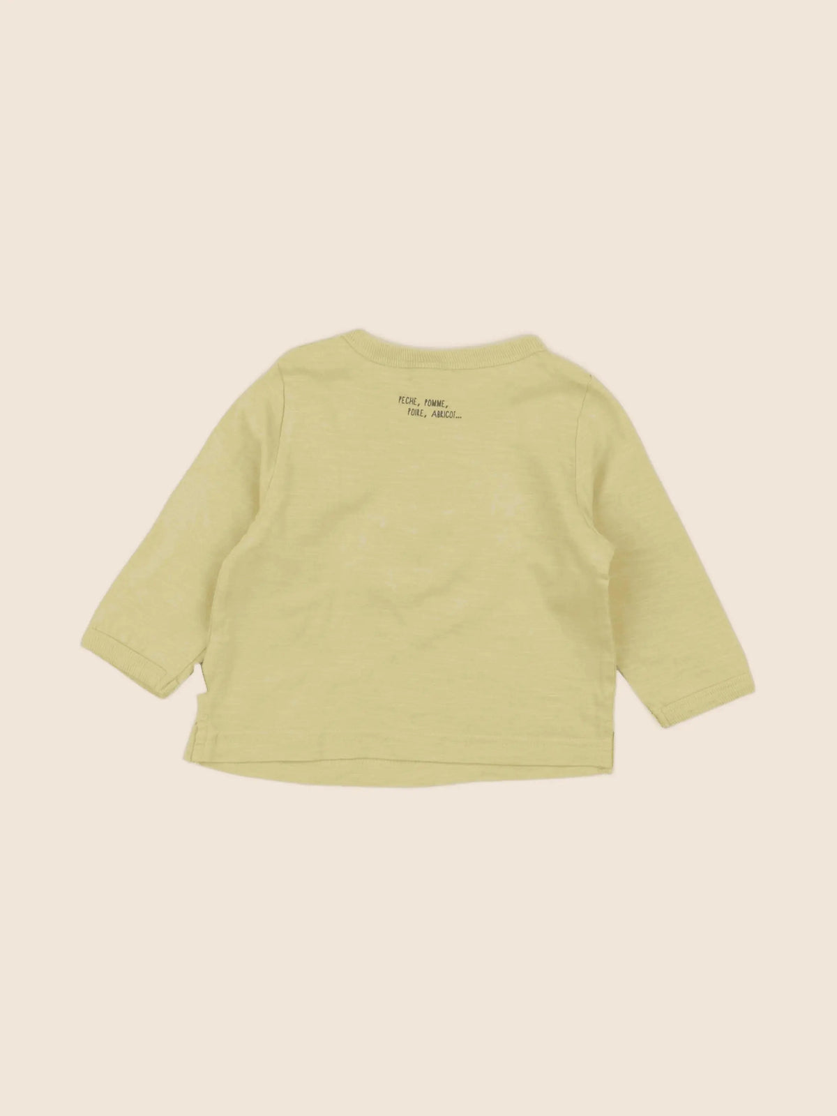 Tape à l'oeil - tee-shirt jaune - 6 mois