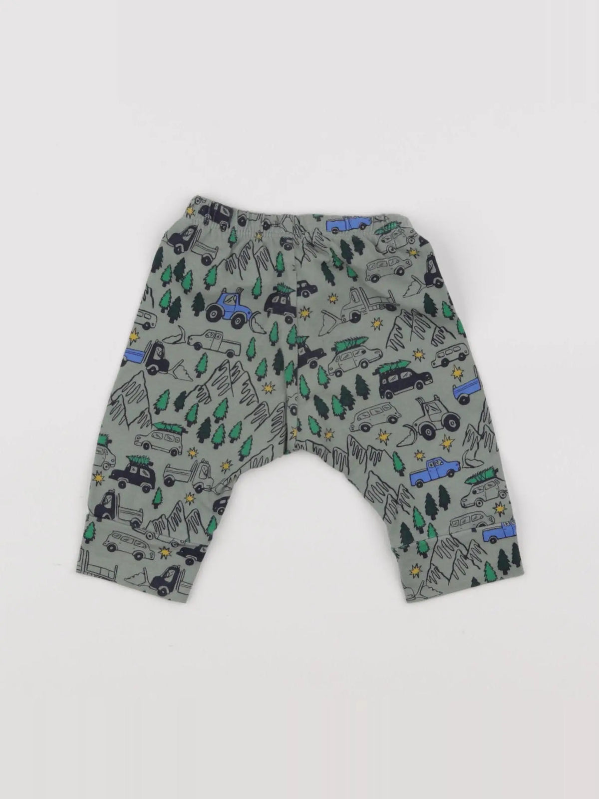 GAP - pantalon vert - 3/6 mois