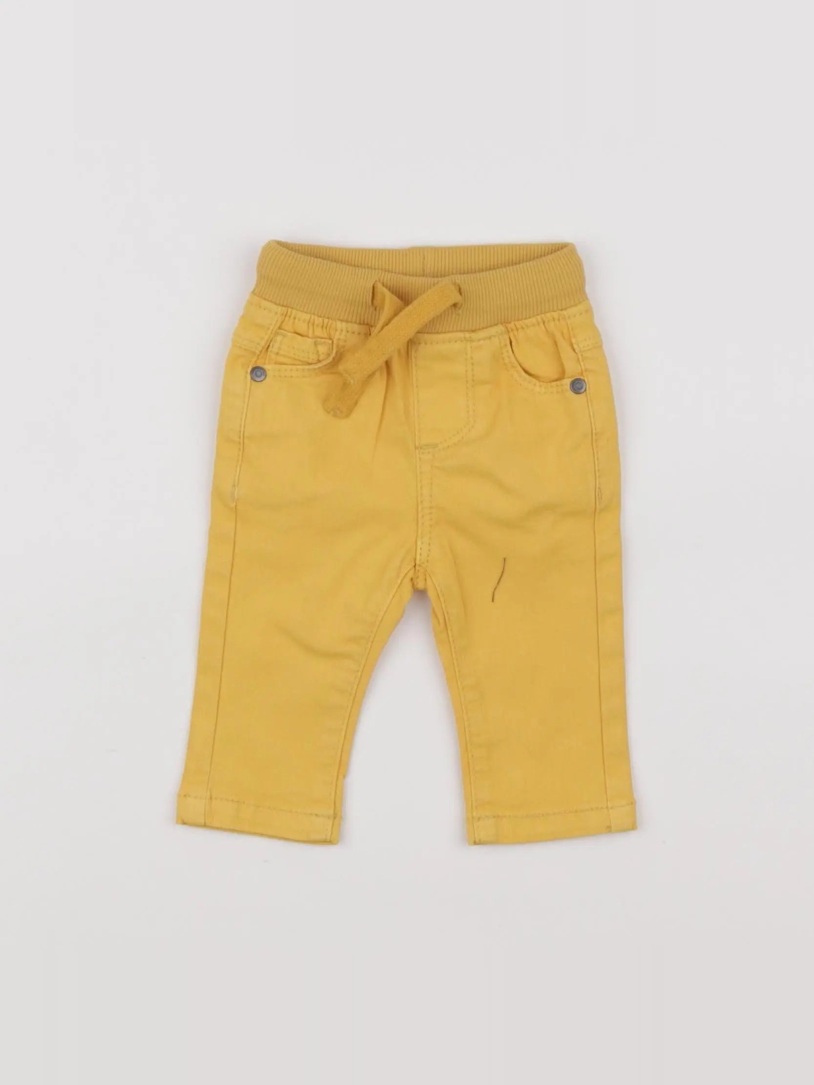 Tape à l'oeil - pantalon jaune - 3 mois