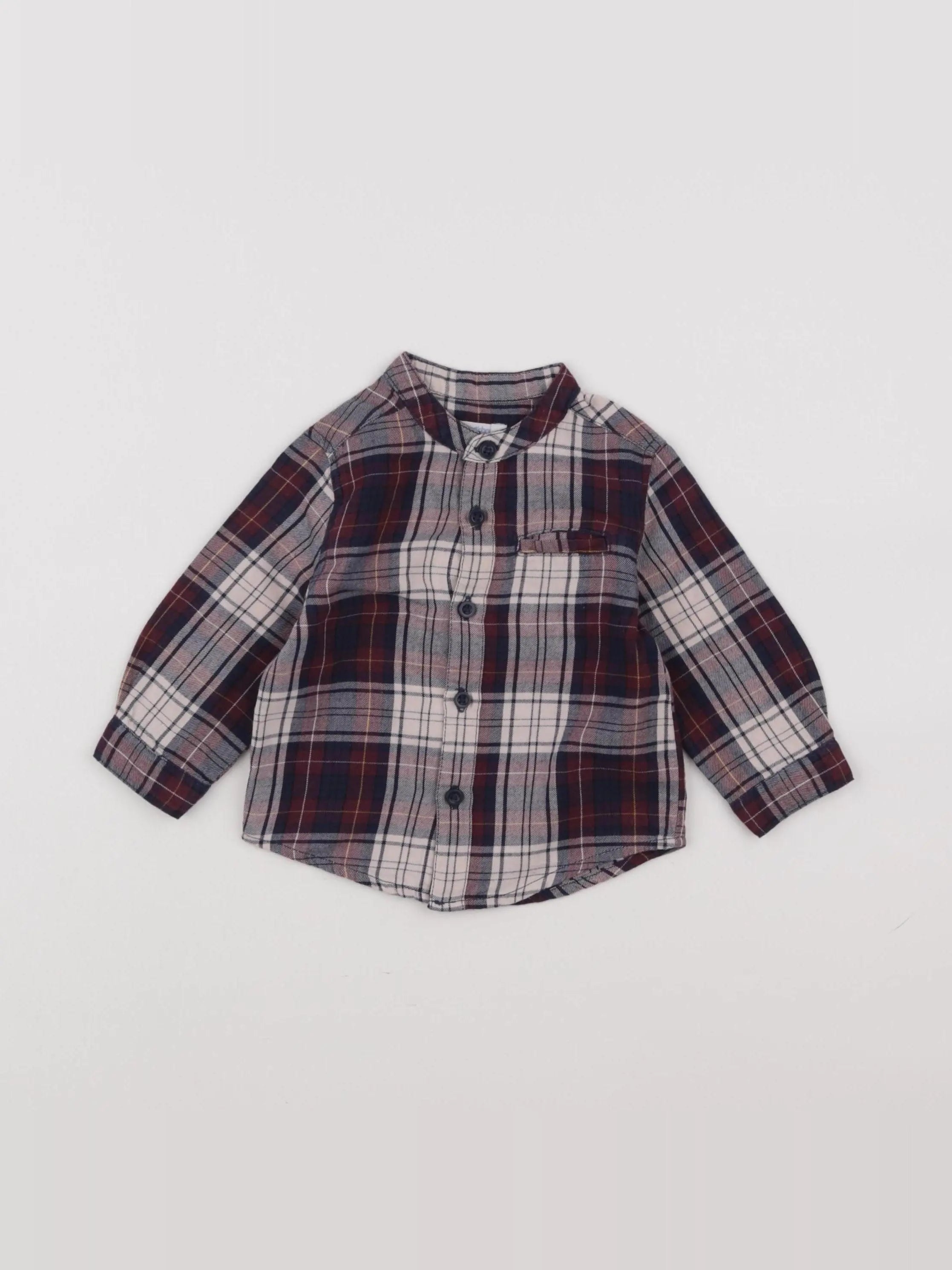 Boutchou - chemise multicolore - 6 mois