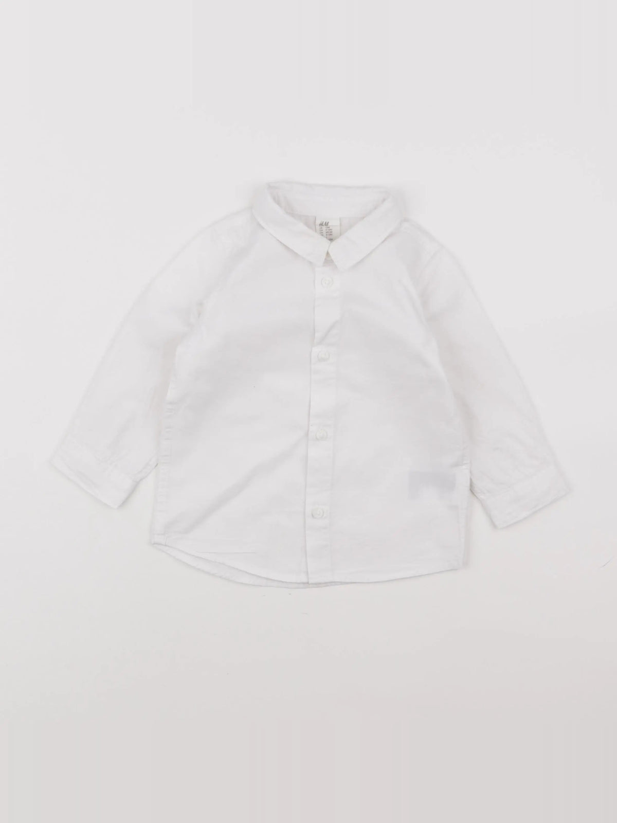 H&M - chemise blanc - 12 mois