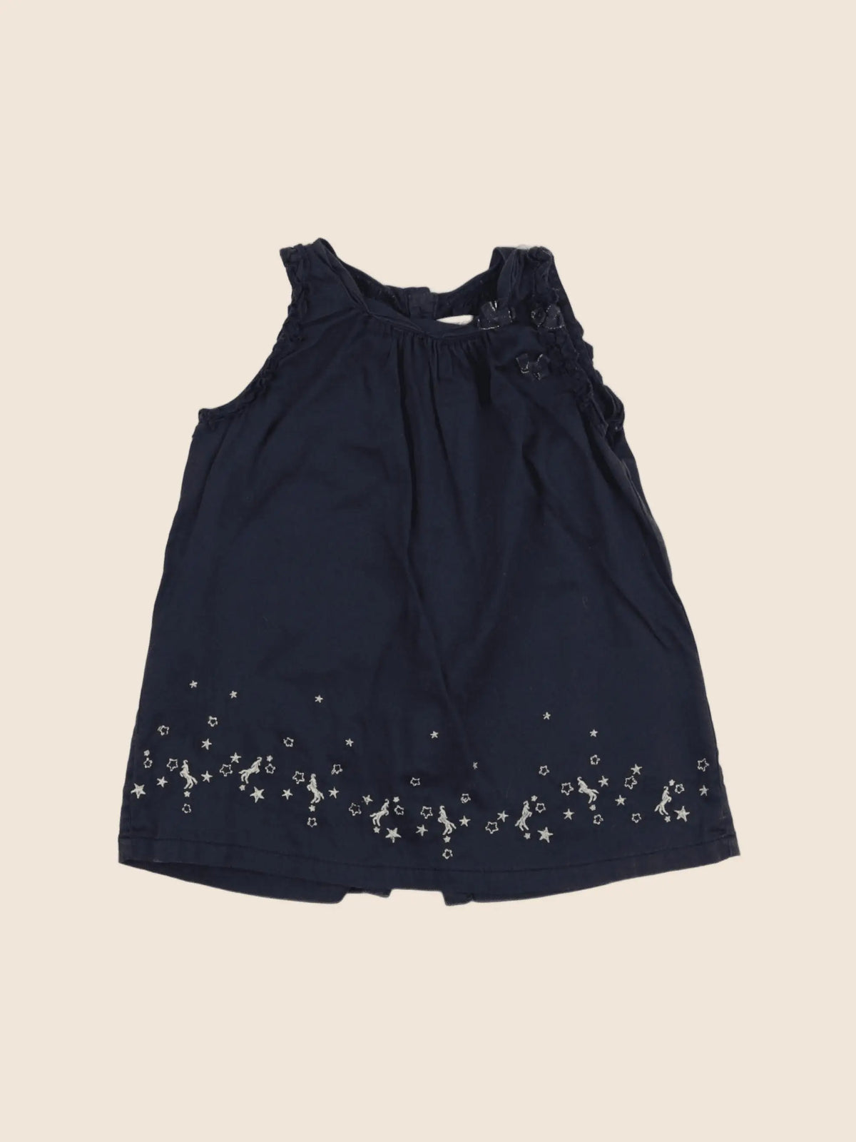 IKKS - robe bleu - 12 mois
