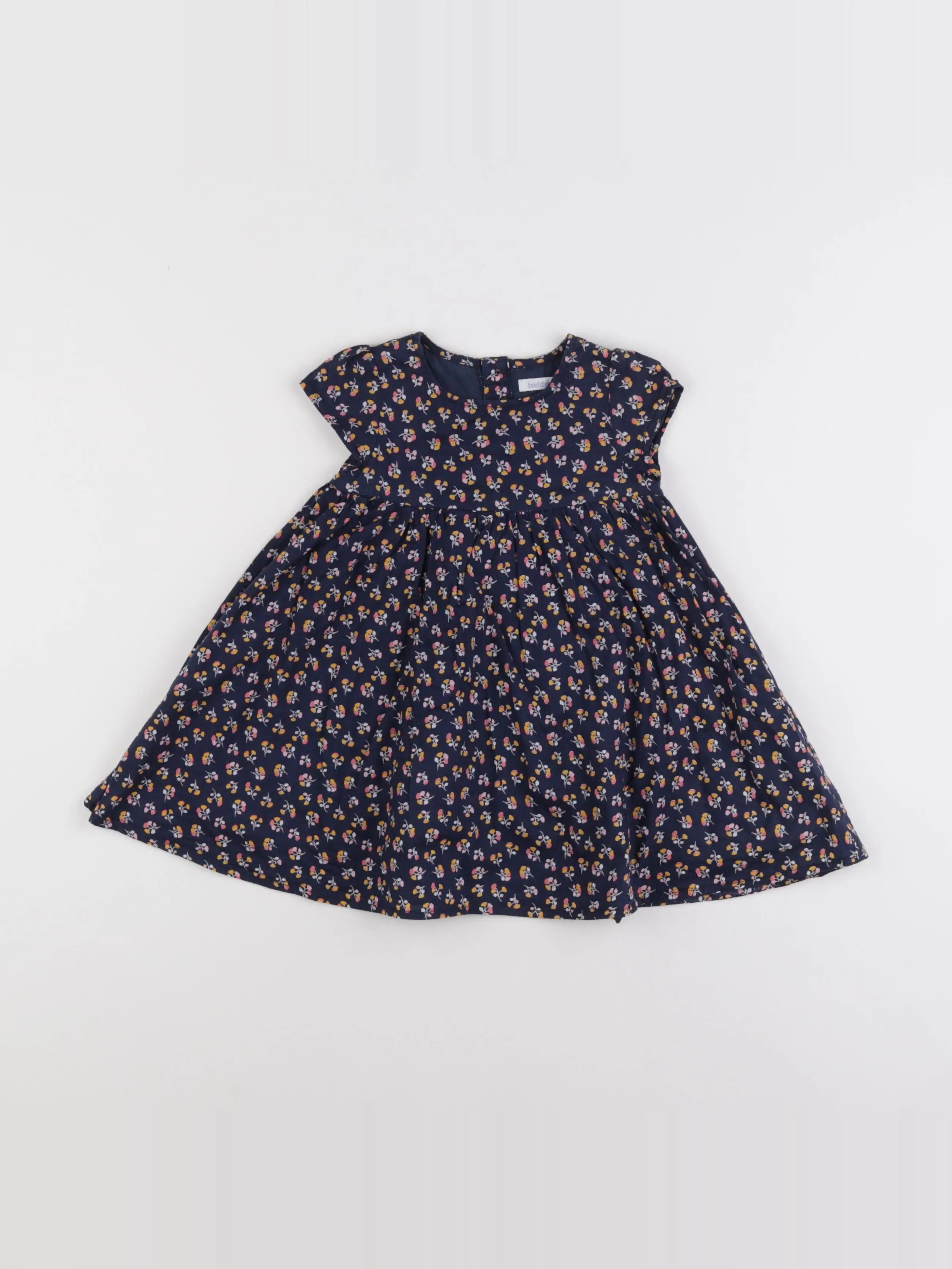 Boutchou - robe bleu - 12 mois