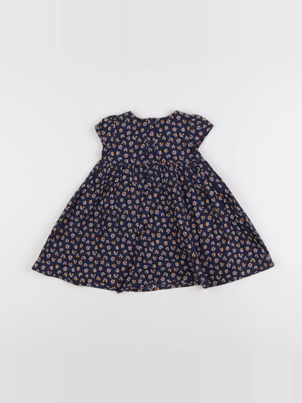 Boutchou - robe bleu - 12 mois