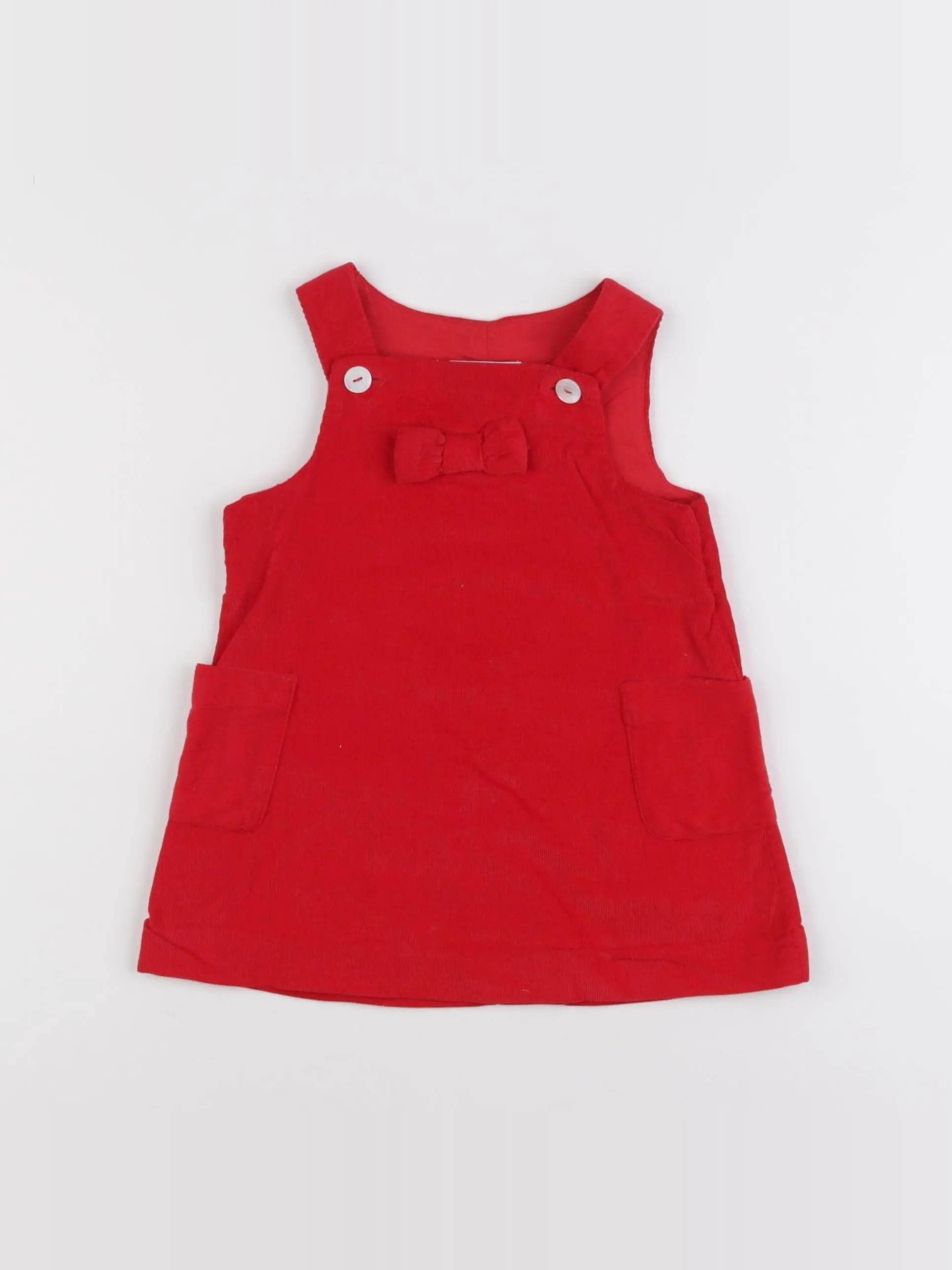 Jacadi - robe rouge - 12 mois