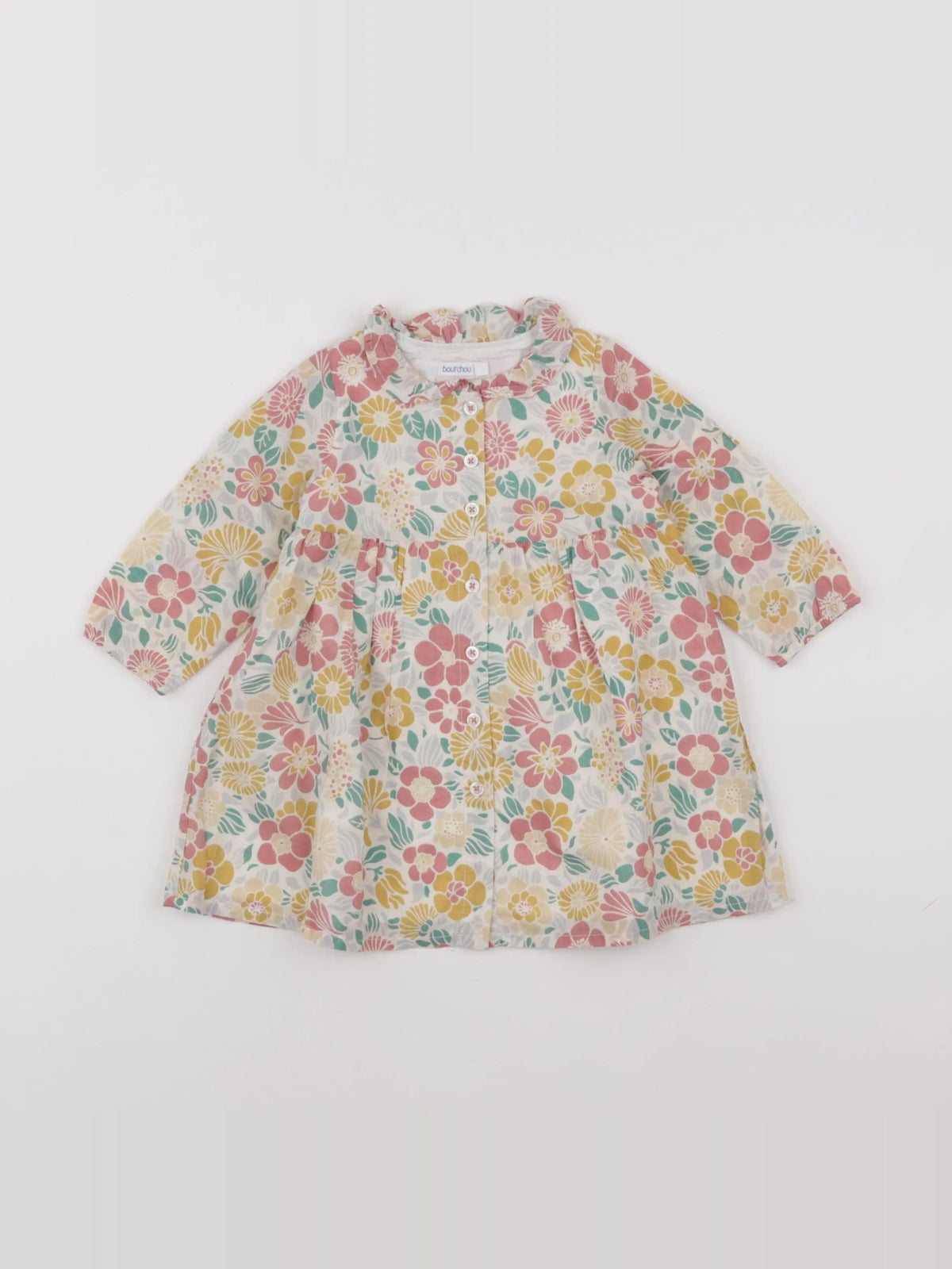Boutchou - robe multicolore - 6 mois