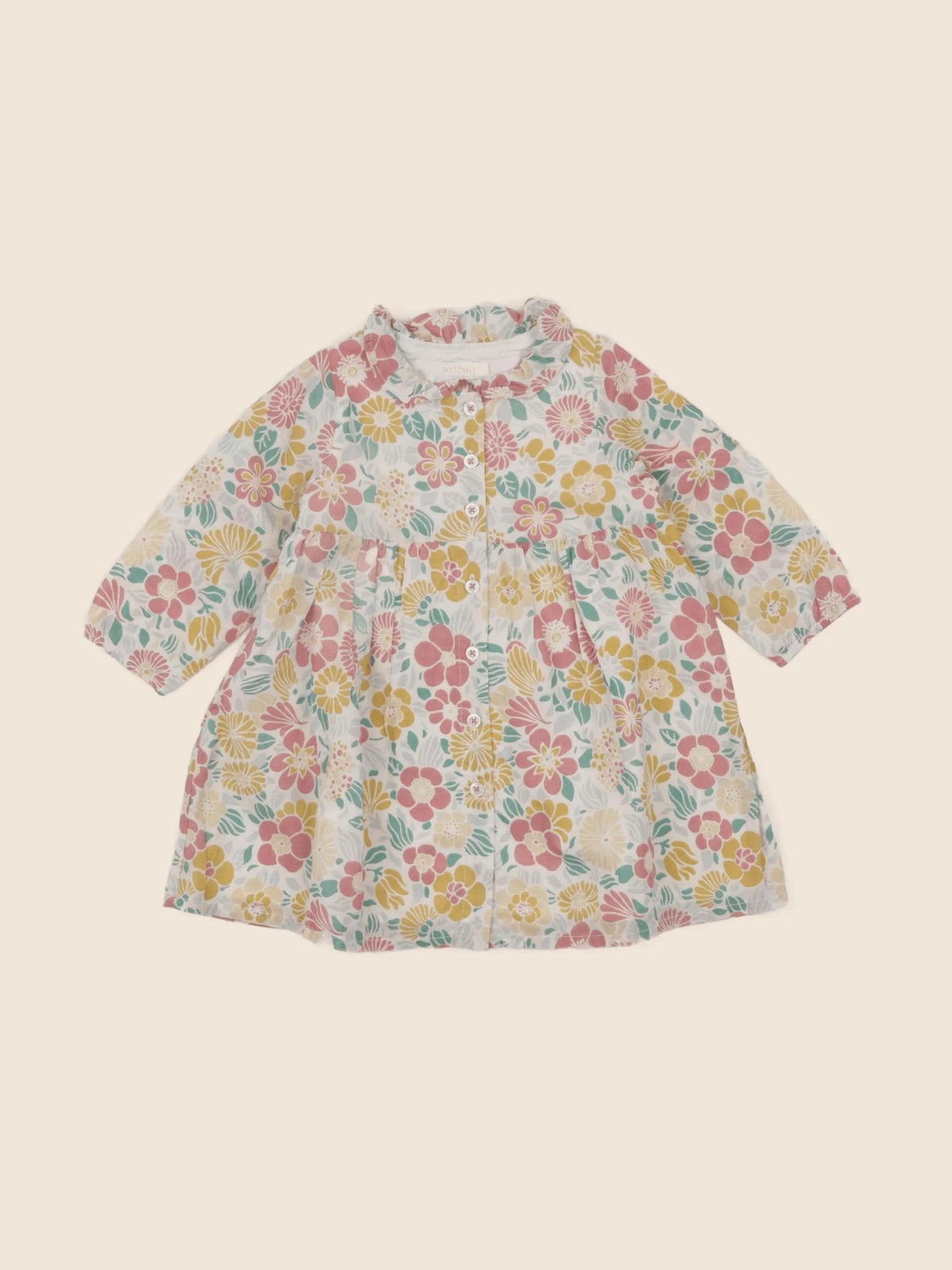 Boutchou - robe multicolore - 6 mois