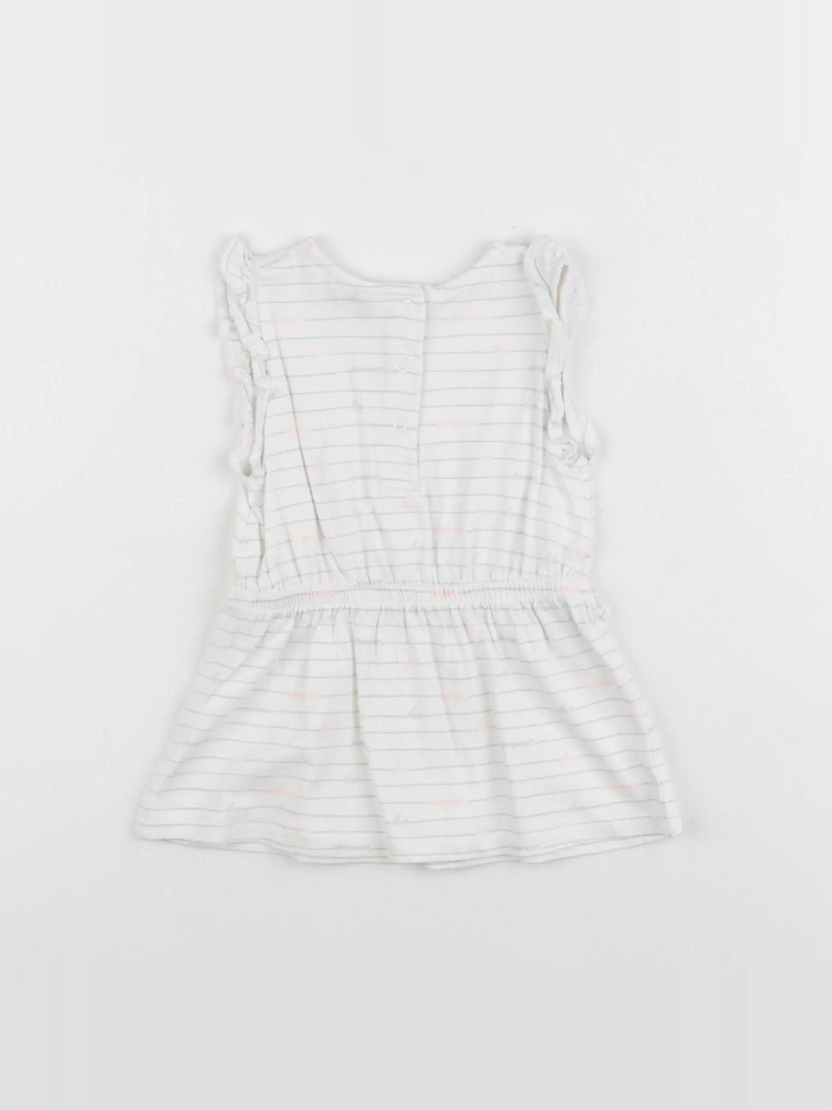Tape à l'oeil - robe blanc - 9 mois