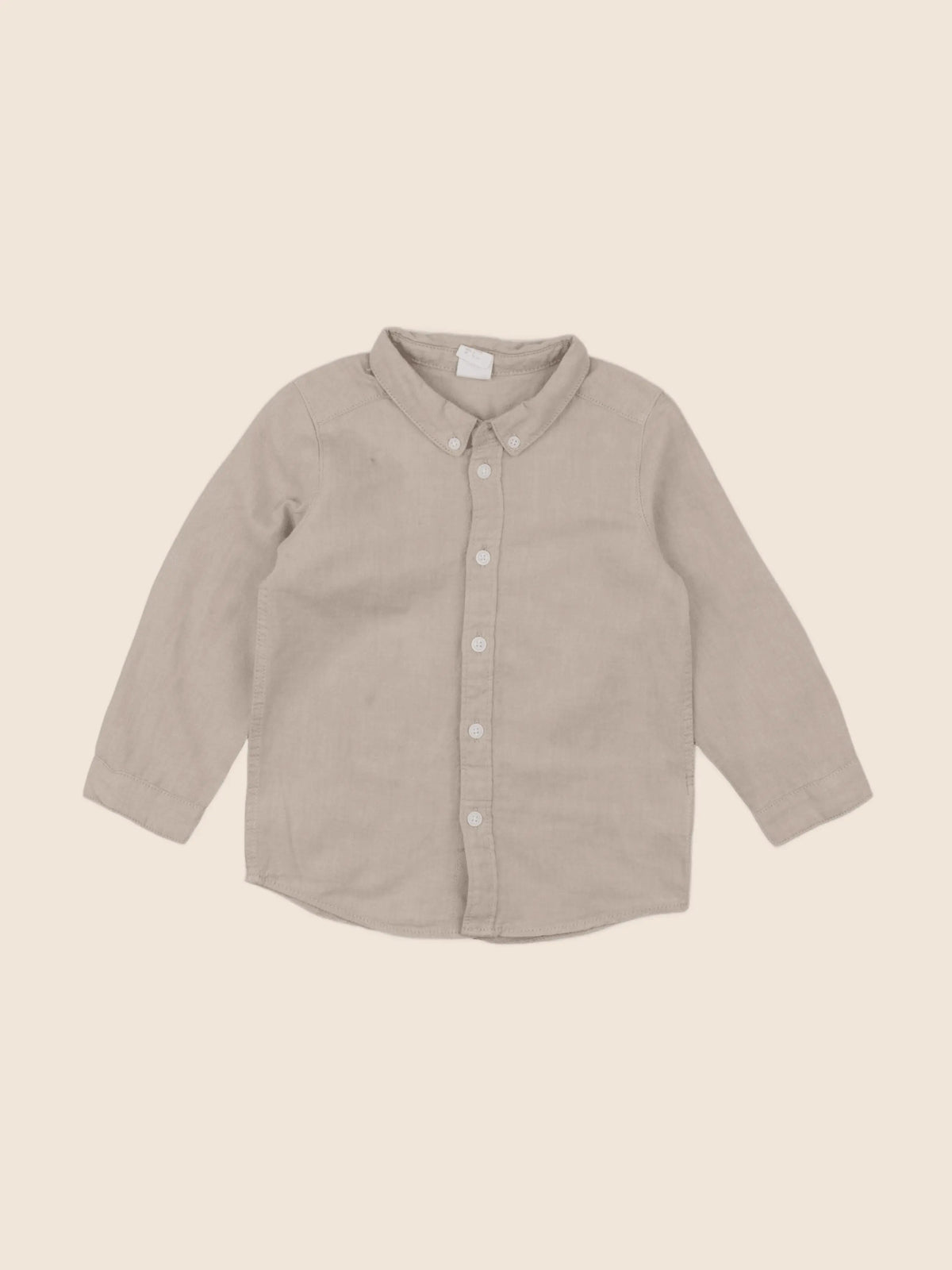 H&M - chemise beige - 18/24 mois