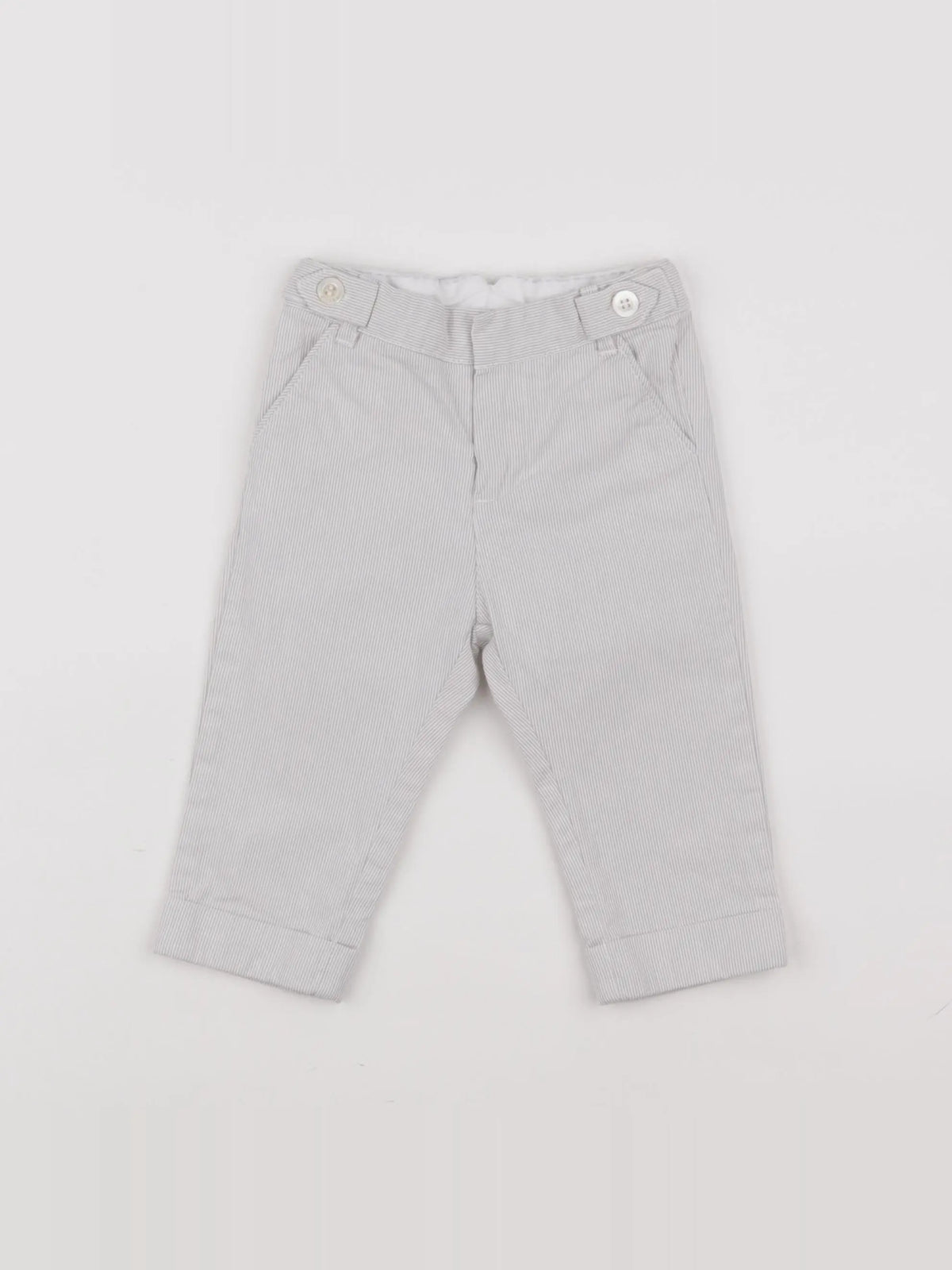 Jacadi - pantalon gris - 12 mois