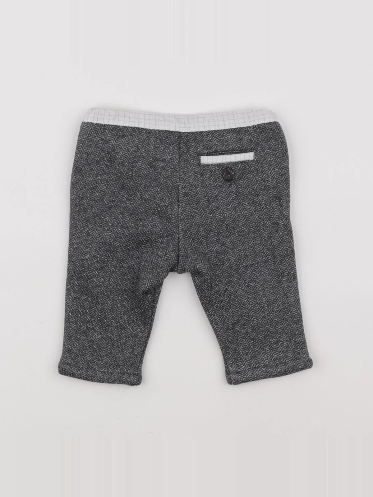 Natalys - pantalon doublé gris - 6 mois