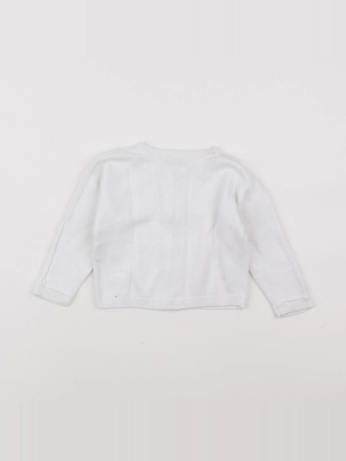 IKKS - gilet blanc - 18 mois