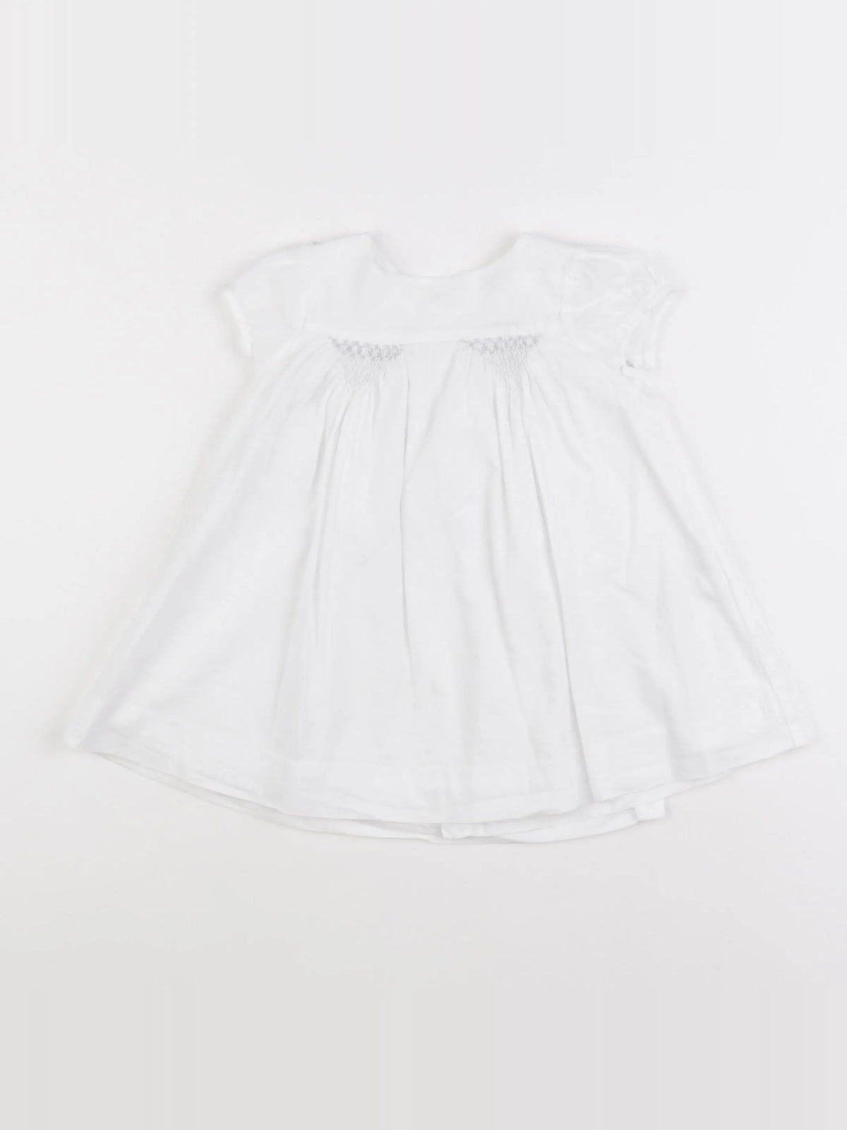Jacadi - robe blanc - 12 mois