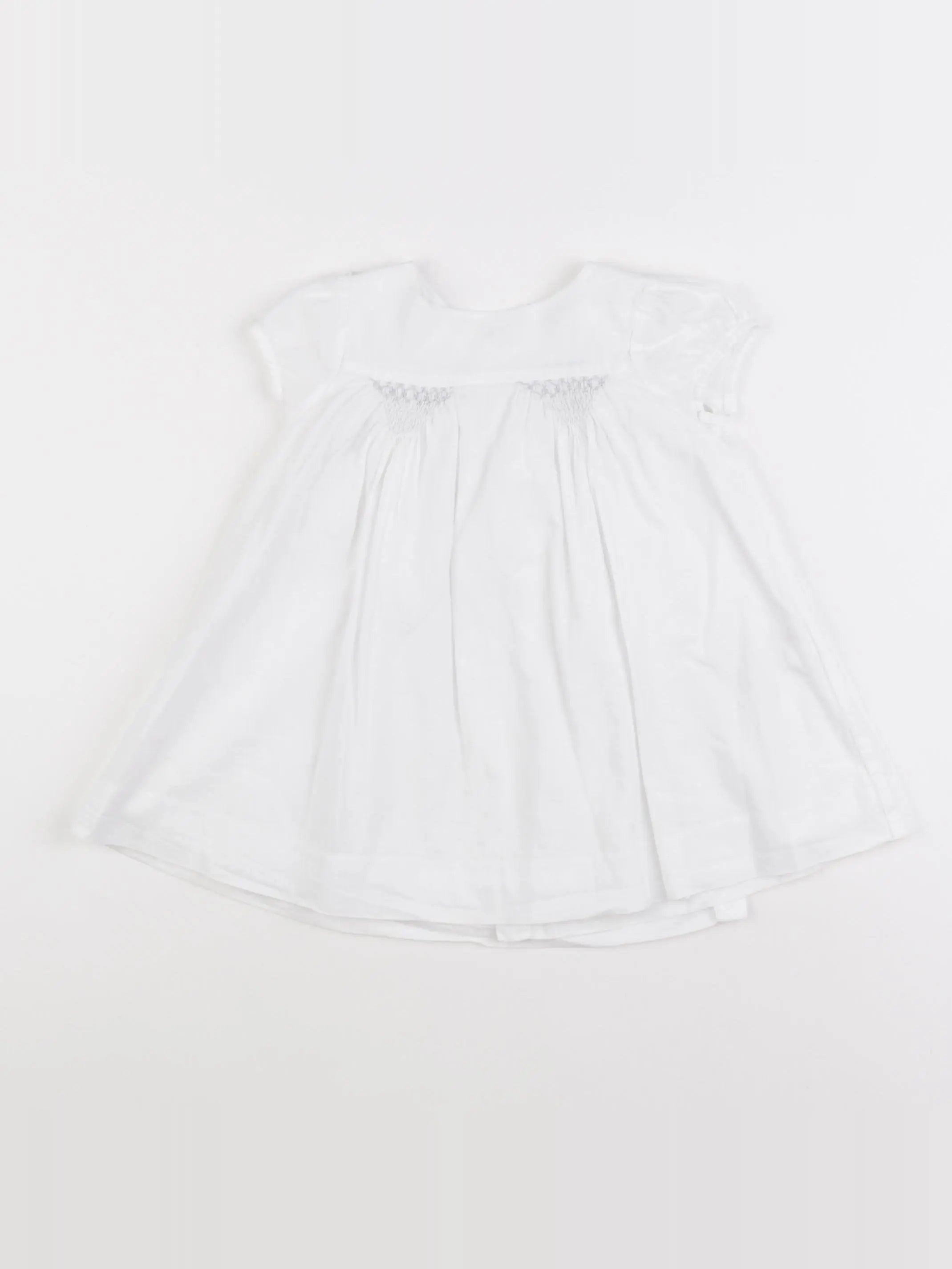 Jacadi - robe blanc - 12 mois