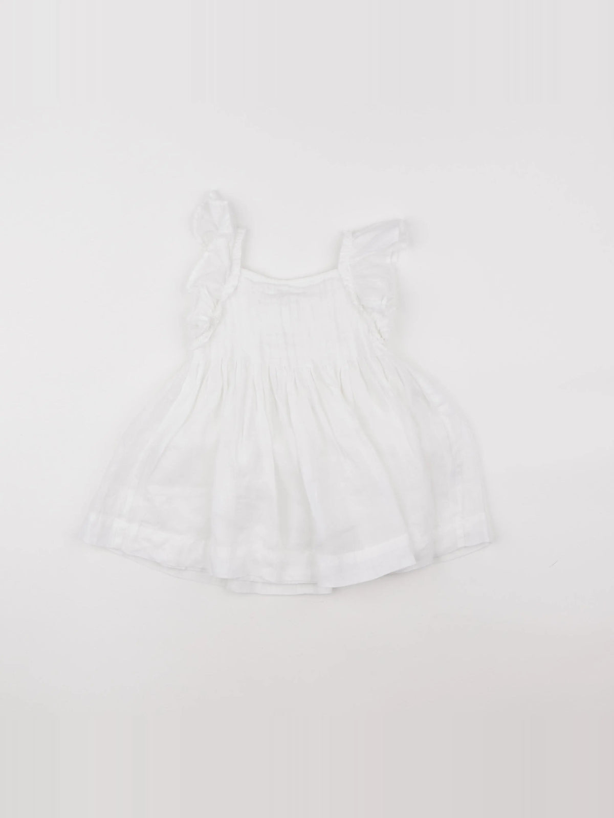 GAP - robe blanc - 12/18 mois